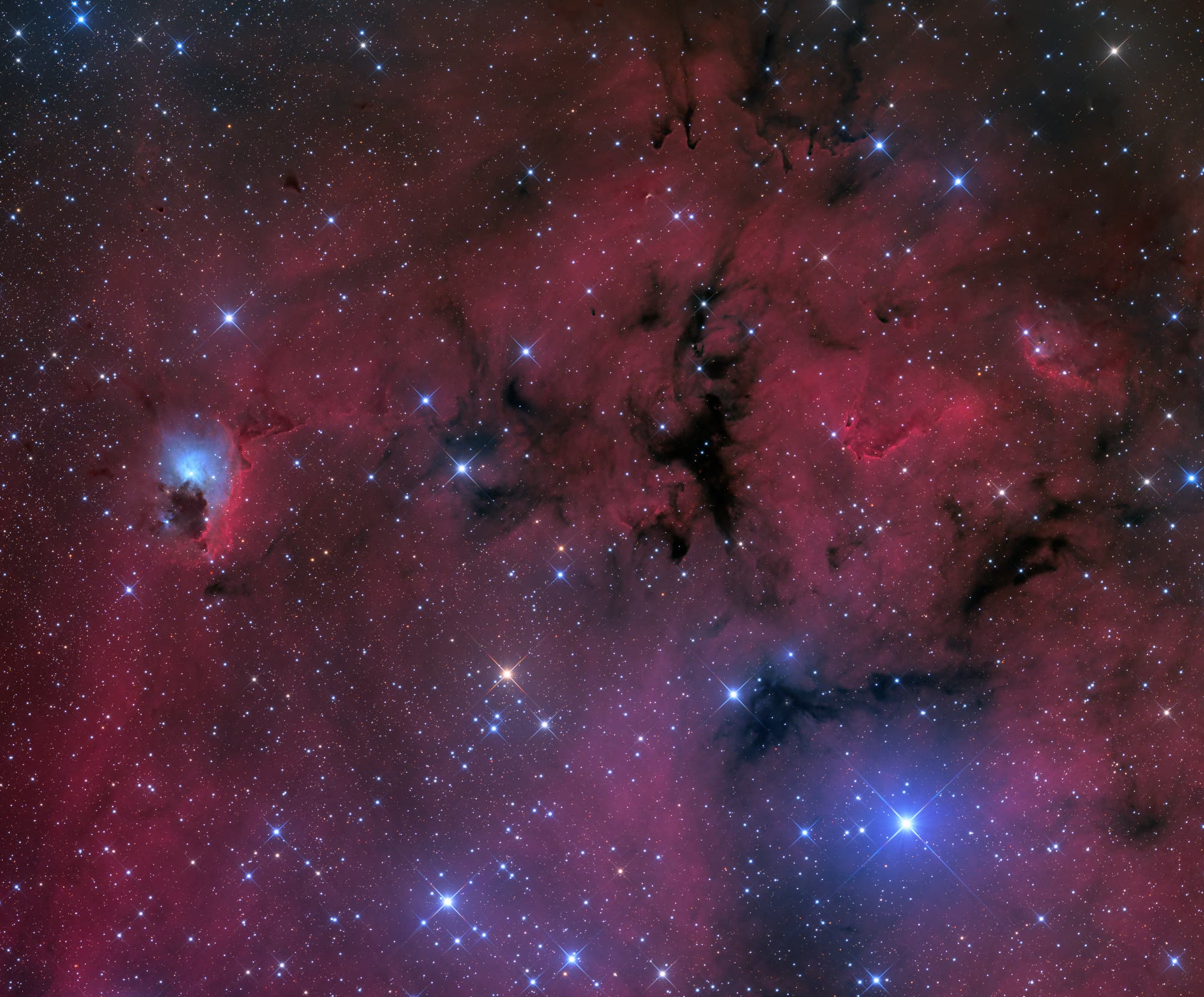 Gum 14 und NGC 2626