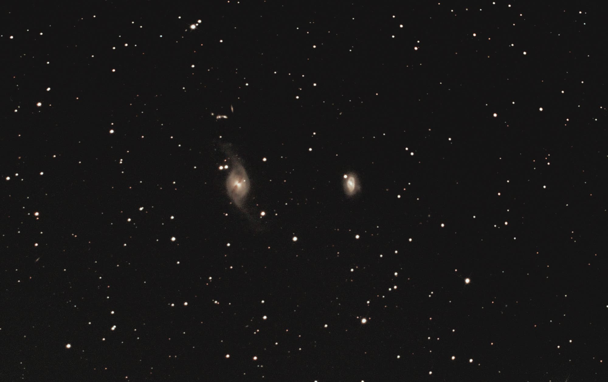 Galaxiengruppe um NGC 3718 in Ursa Major (Großer Bär)