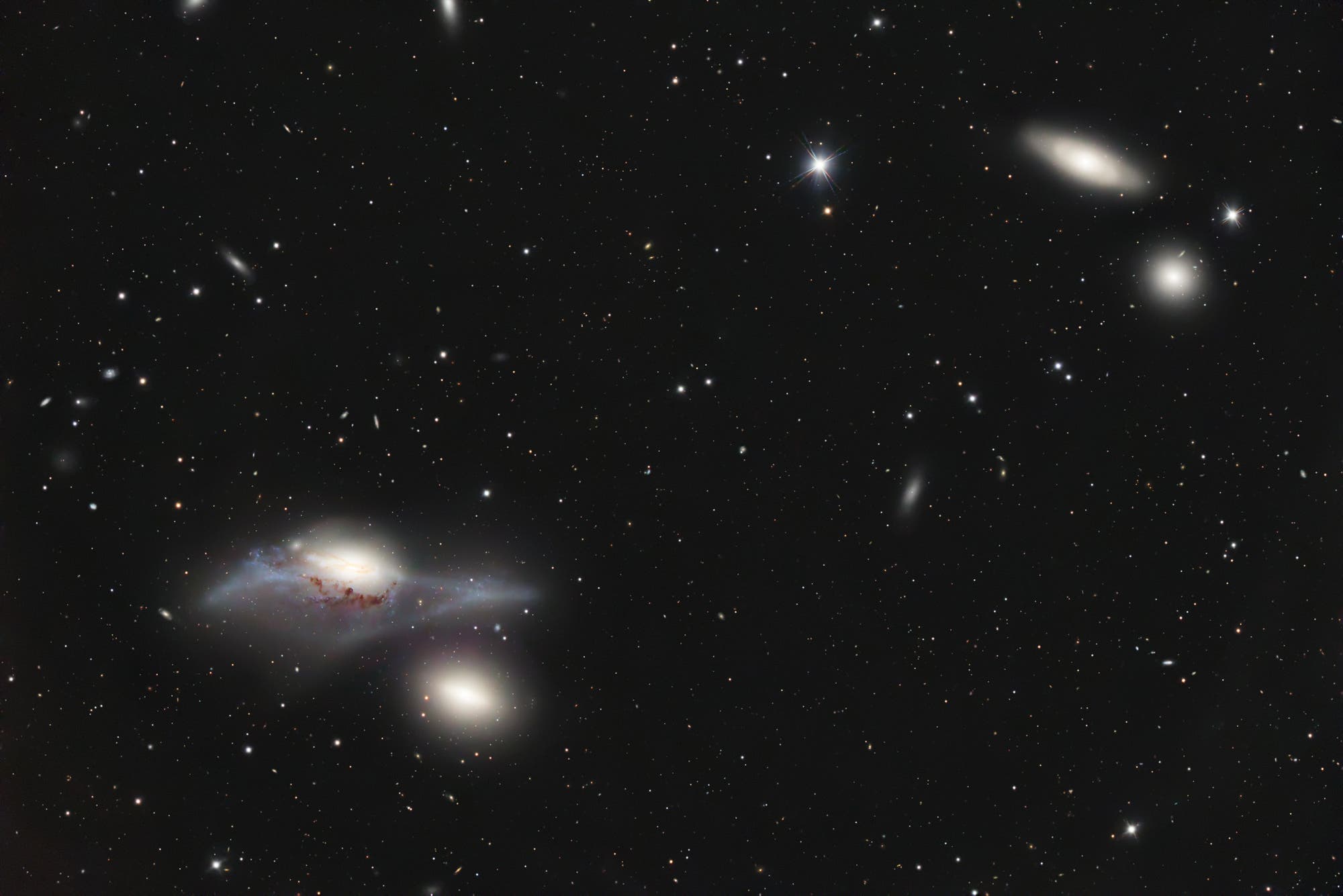  Eyes Galaxies - NGC 4438 