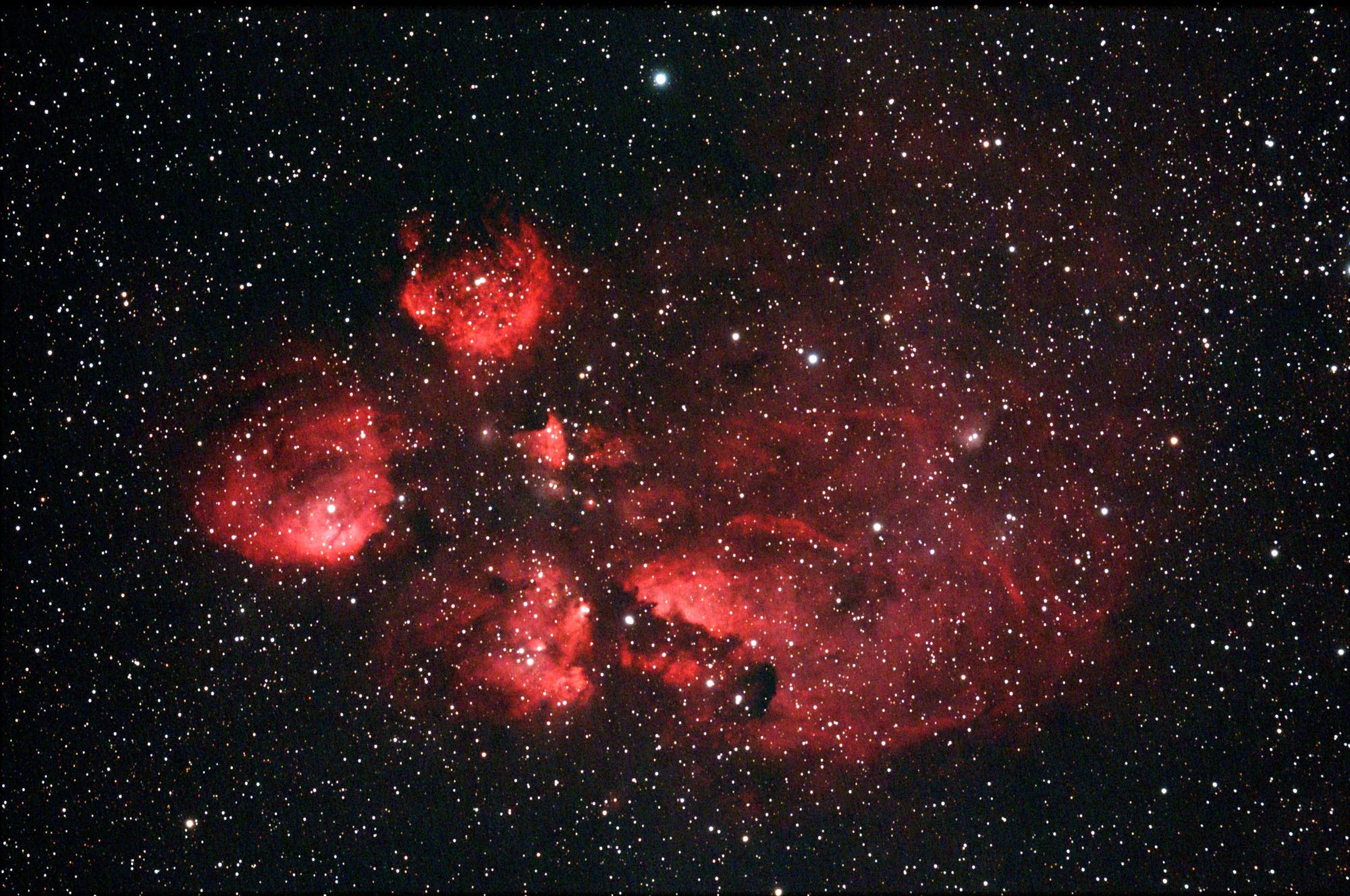NGC 6334, Katzenpfoten-Nebel