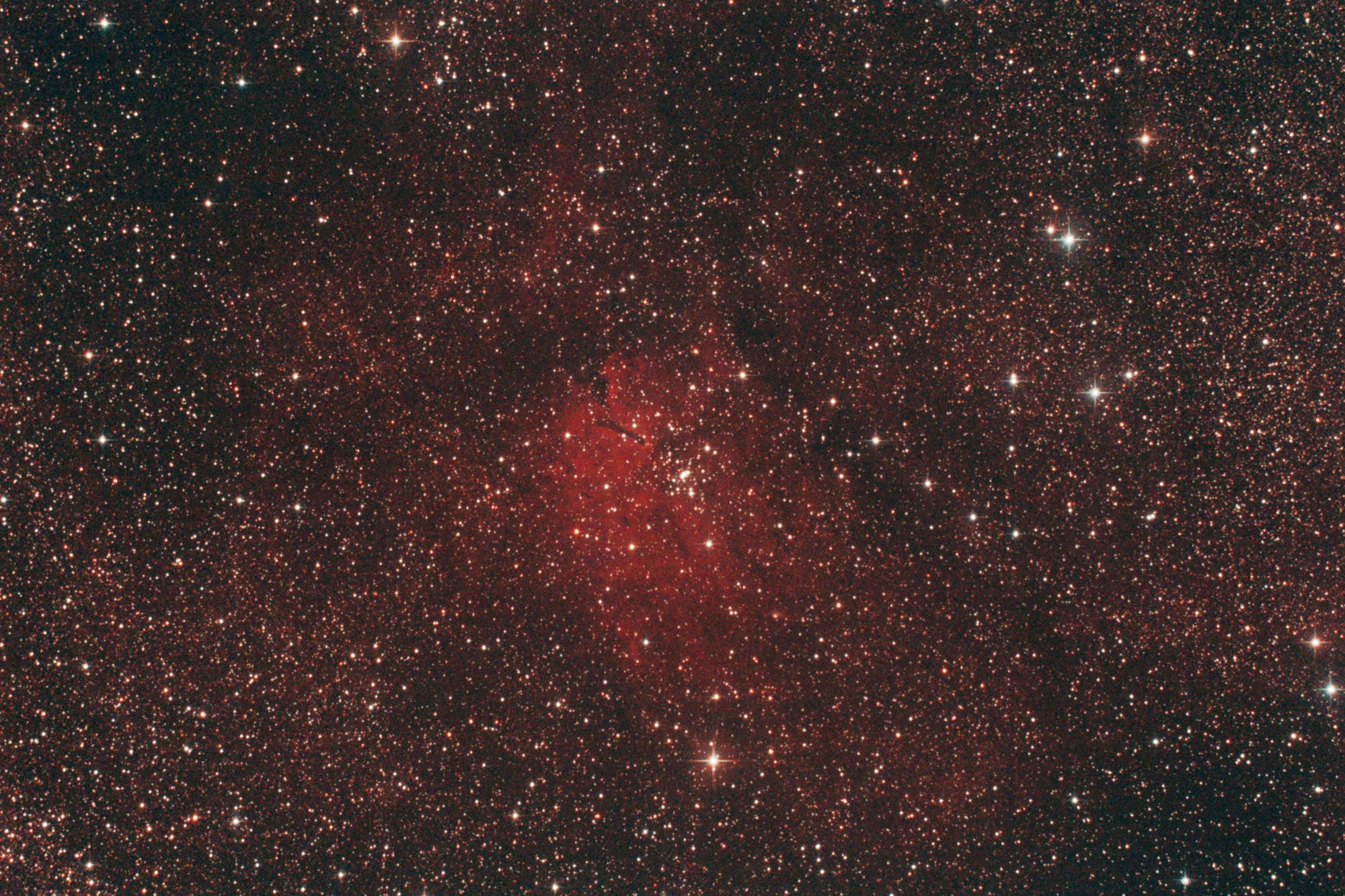 NGC 6820/6823 im Sternbild Vulpecula (Füchslein)