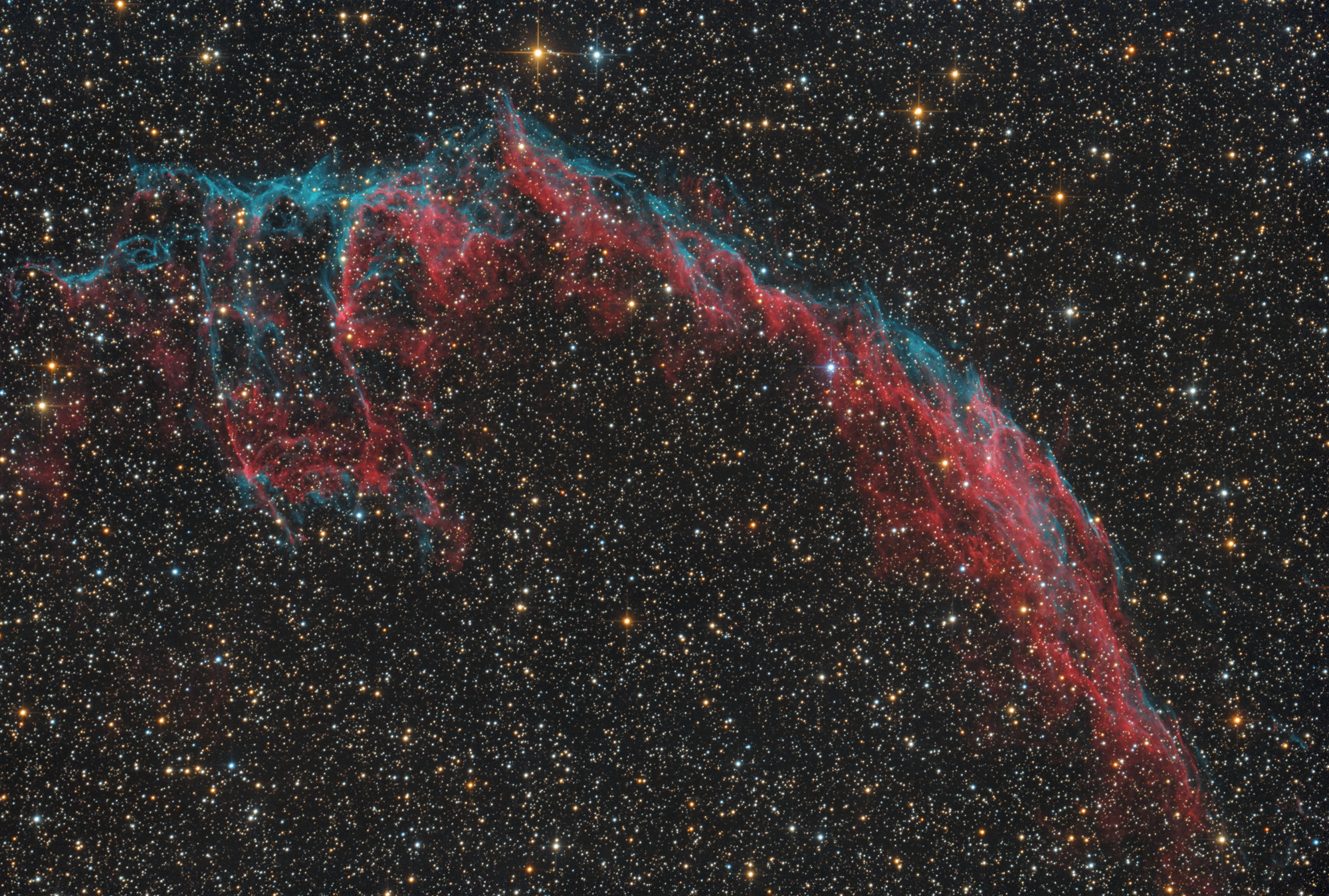 NGC 6992 - Die "Knochenhand"