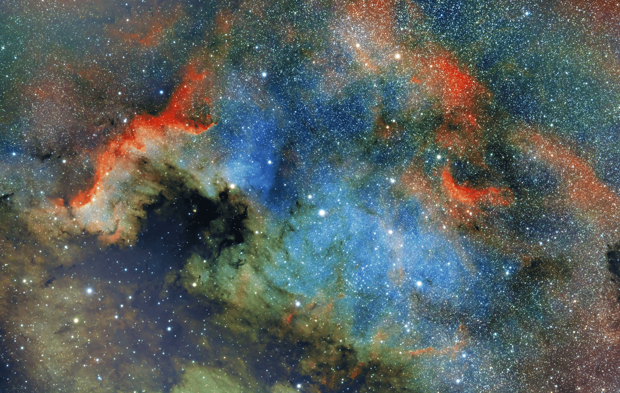 NGC 7000 - Nordamerikanebel (Reloaded 2.0)