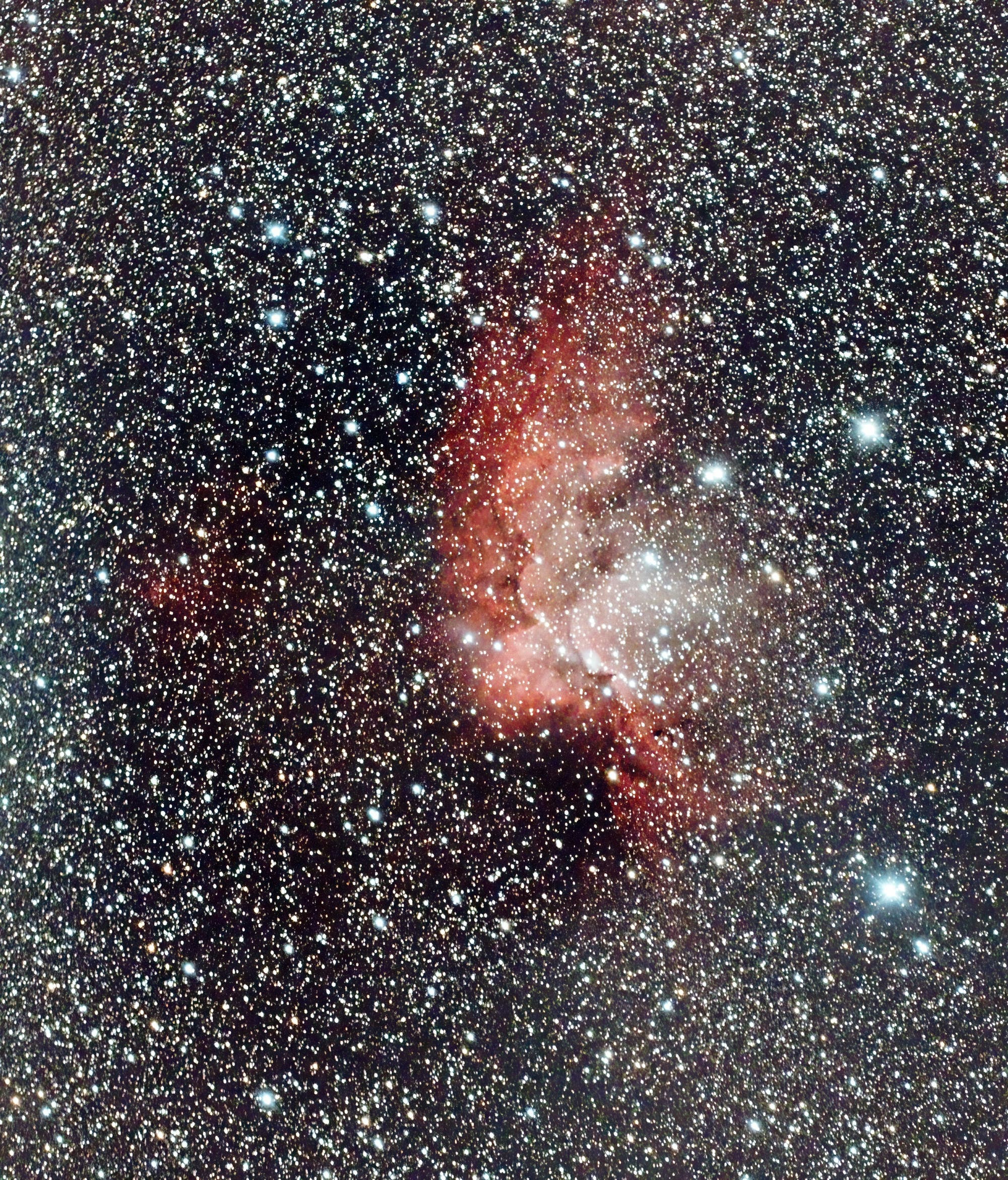NGC 7380 Zaubernebel im Kepheus - Hyperstaraufnahme V4