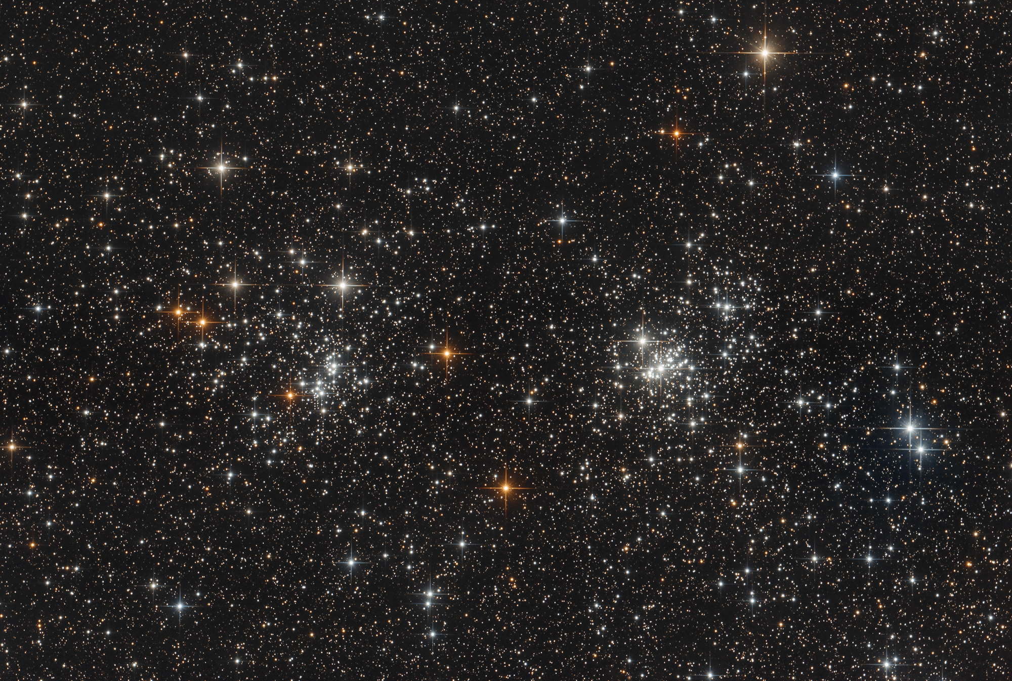 NGC 869 & 884 Doppelsternhaufen im Perseus