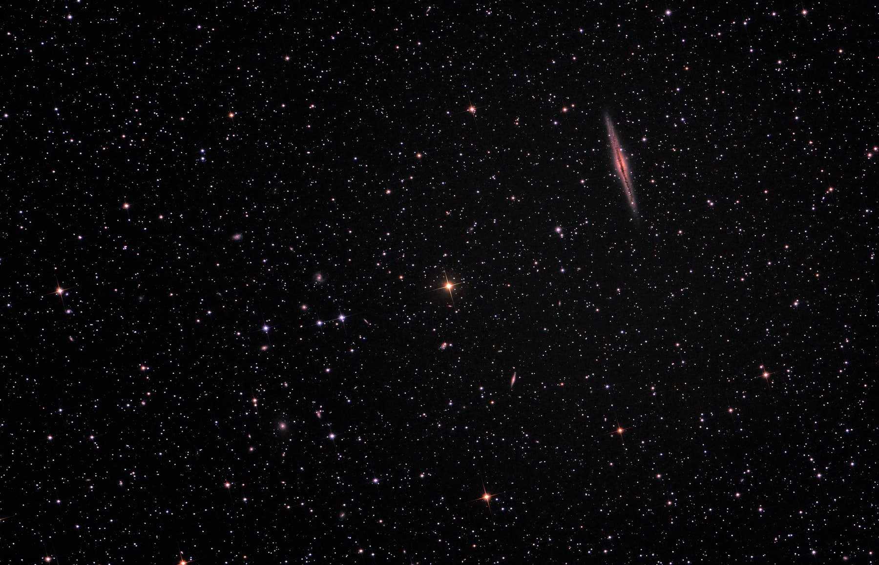 NGC 891 Widefield