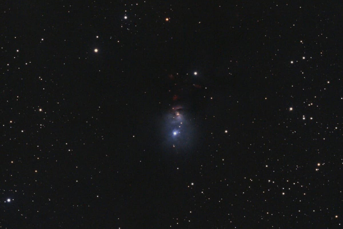 Der Reflexionsnebel NGC1333 im Perseus
