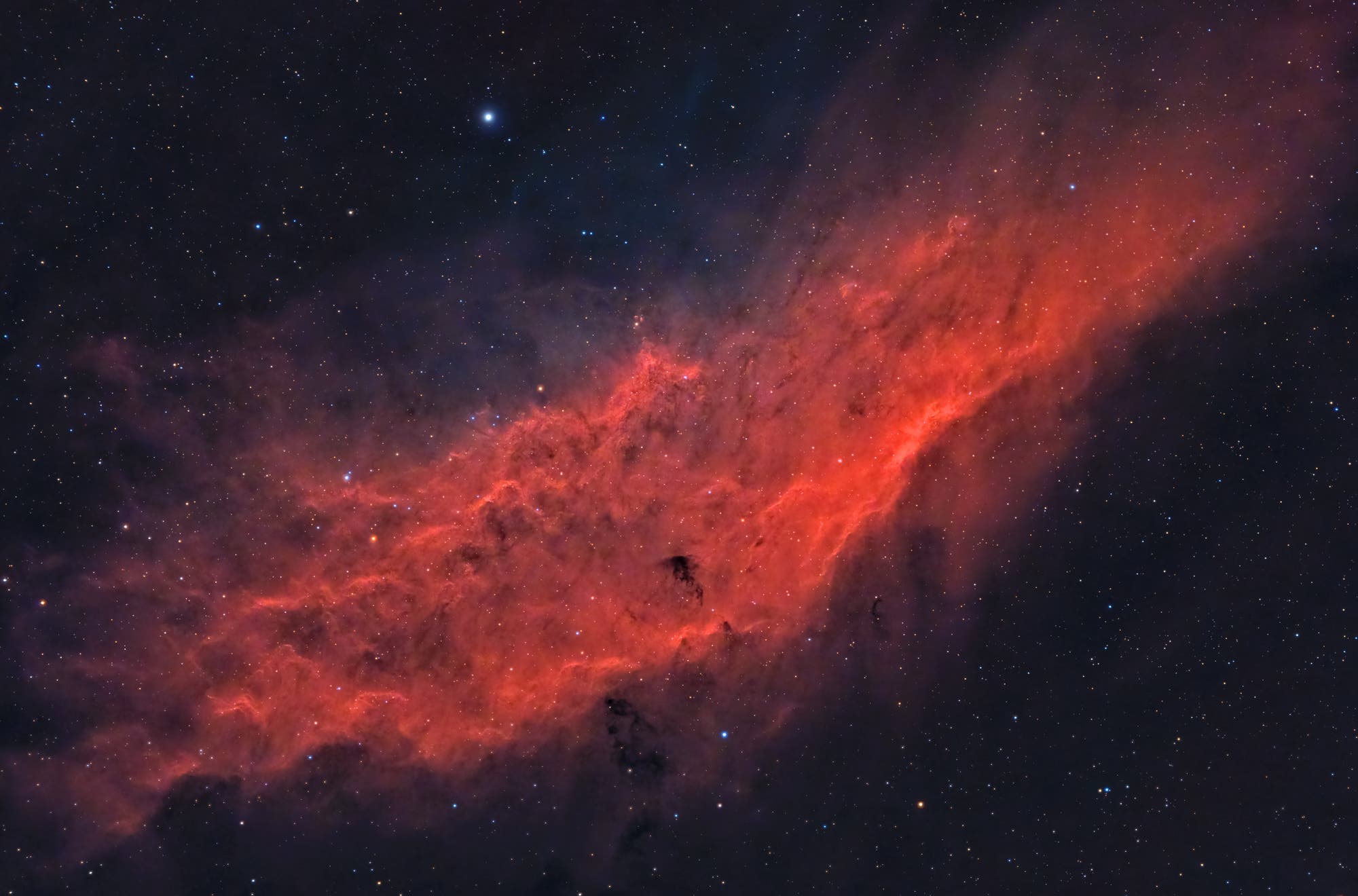 Kalifornischennebel (NGC 1499)