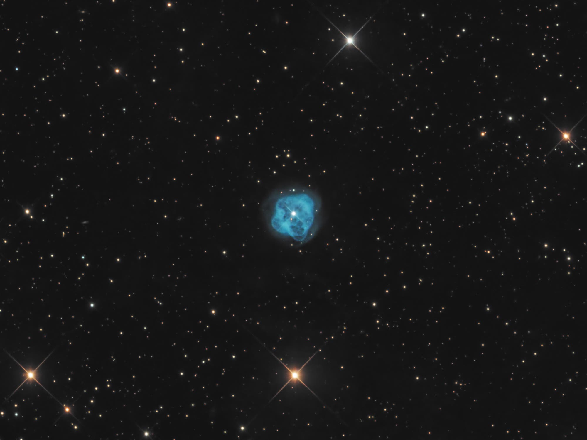 Der Kristallkugelnebel NGC 1514 mit dem NCT300