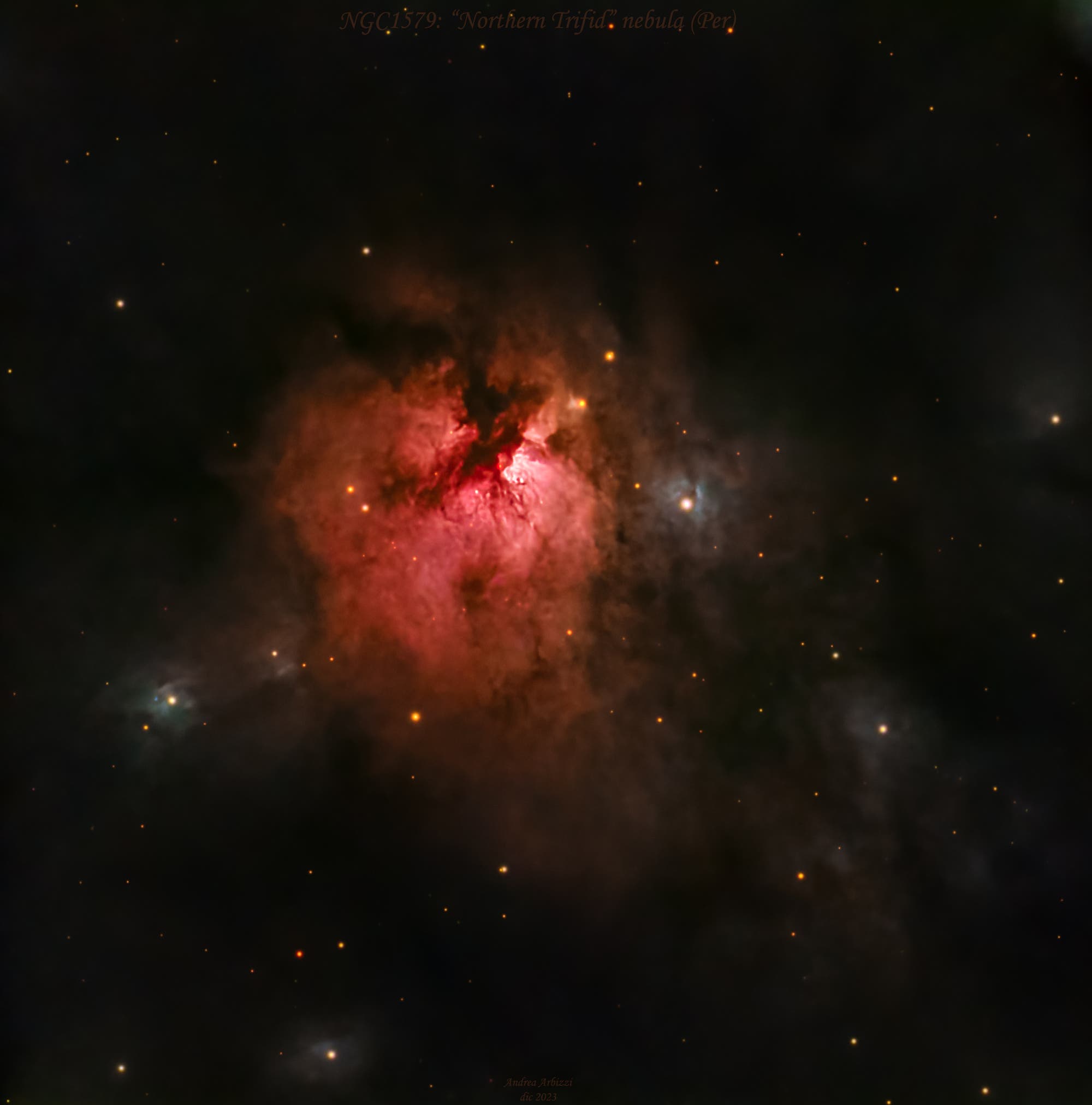 NGC 1579: »Northern Trifid« nebula