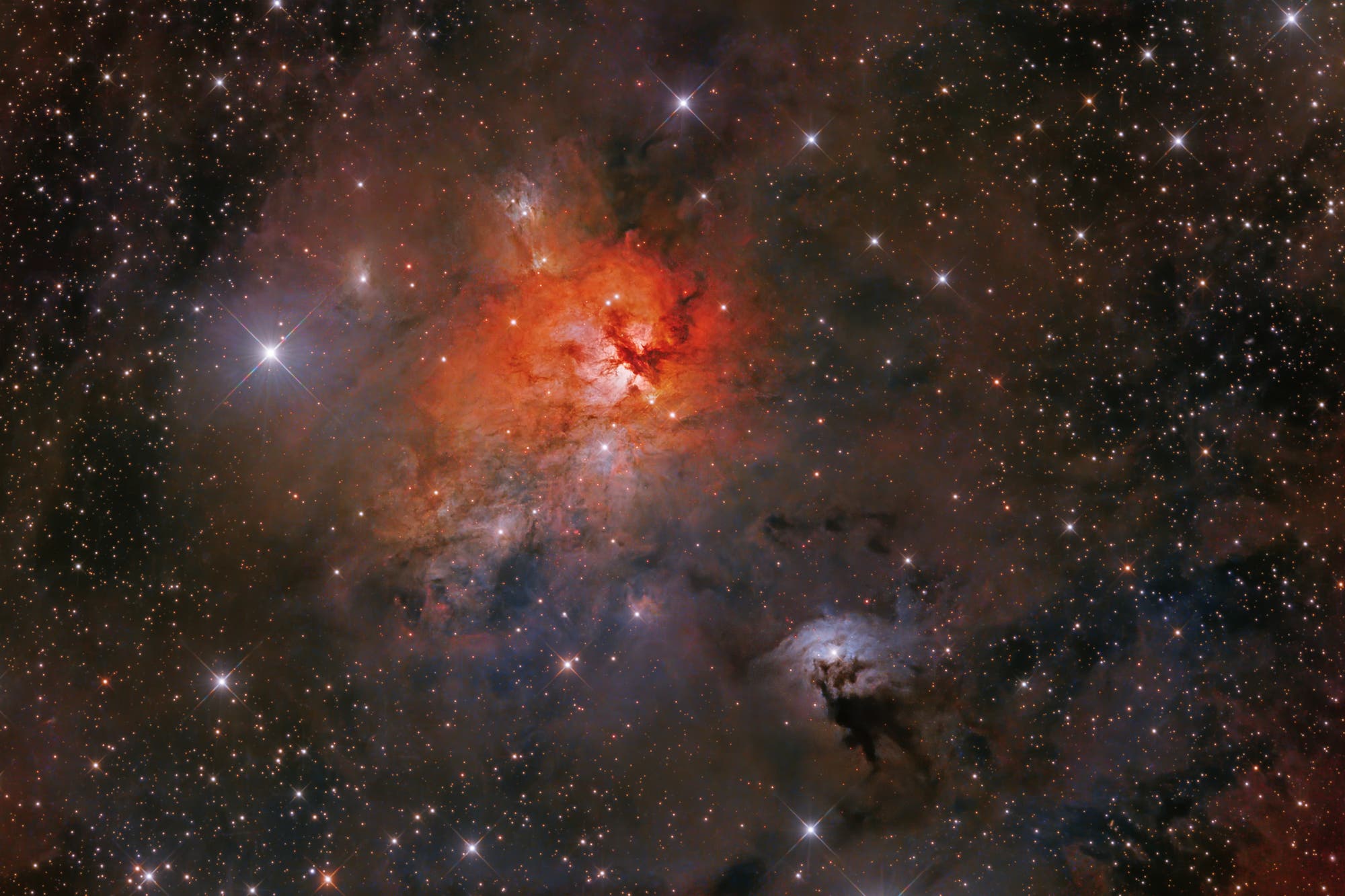 NGC 1579, der Trifid-Nebel des Nordens