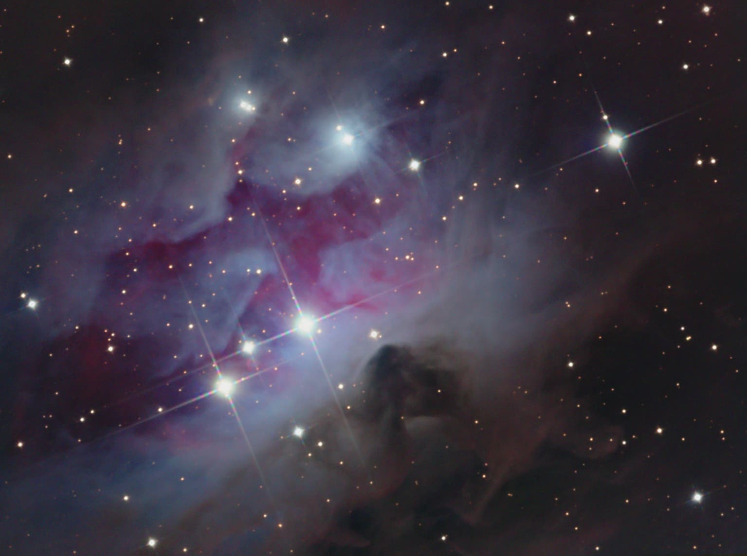NGC 1977, Running Man