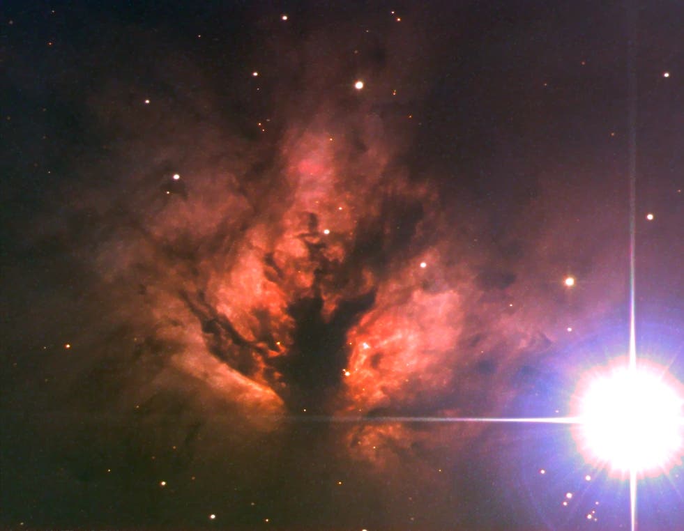 Flammennebel NGC 2024 und Alnitak