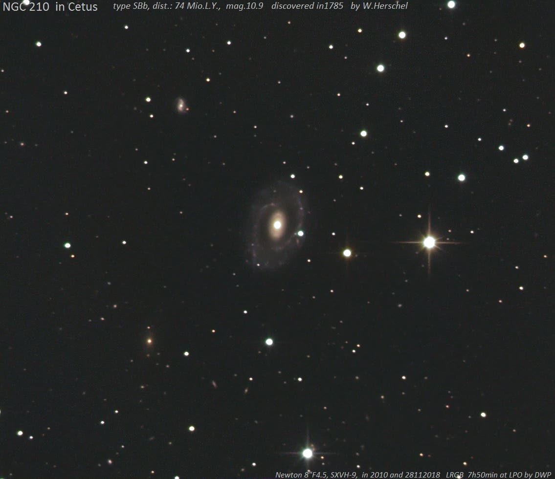 NGC 210 im Walfisch (Cetus)