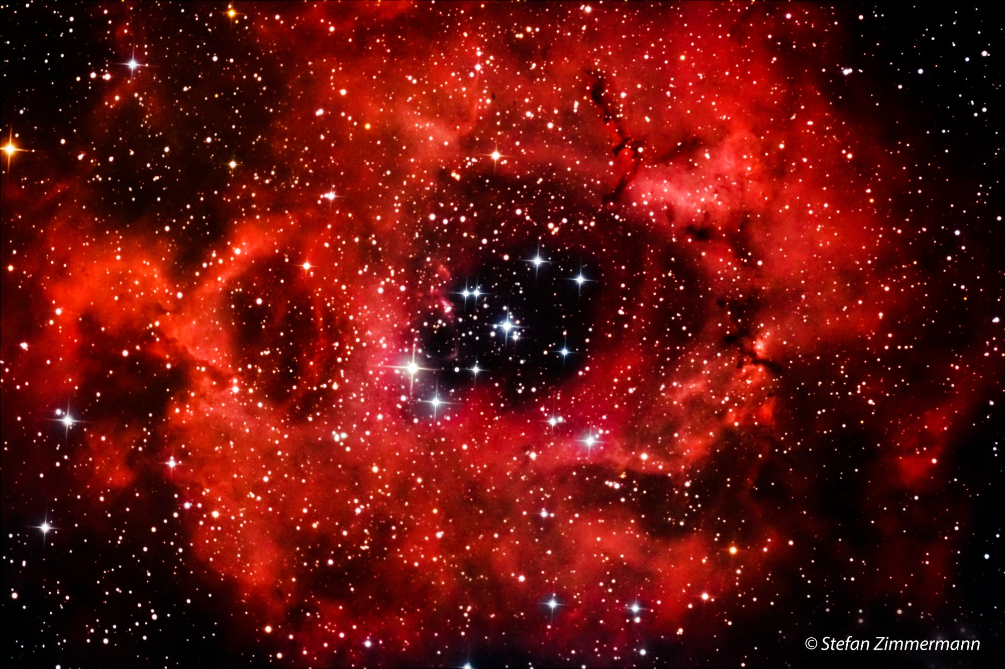 Rosettennebel und NGC 2244