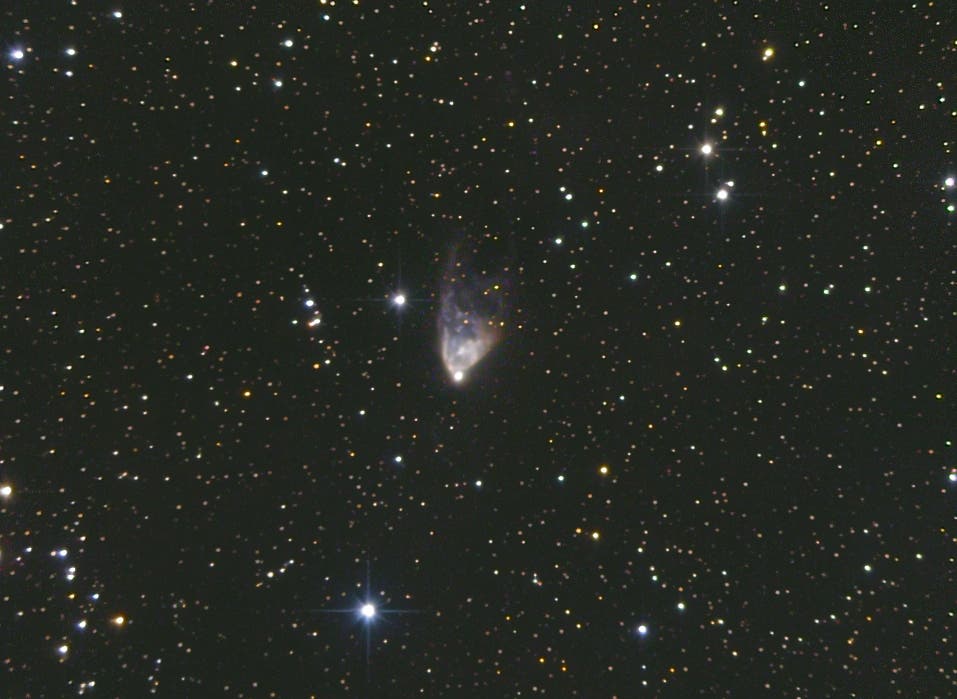 NGC 2261 - Hubble's Variable Nebula im Einhorn: Edwin Hubble's  "Maskottchen"