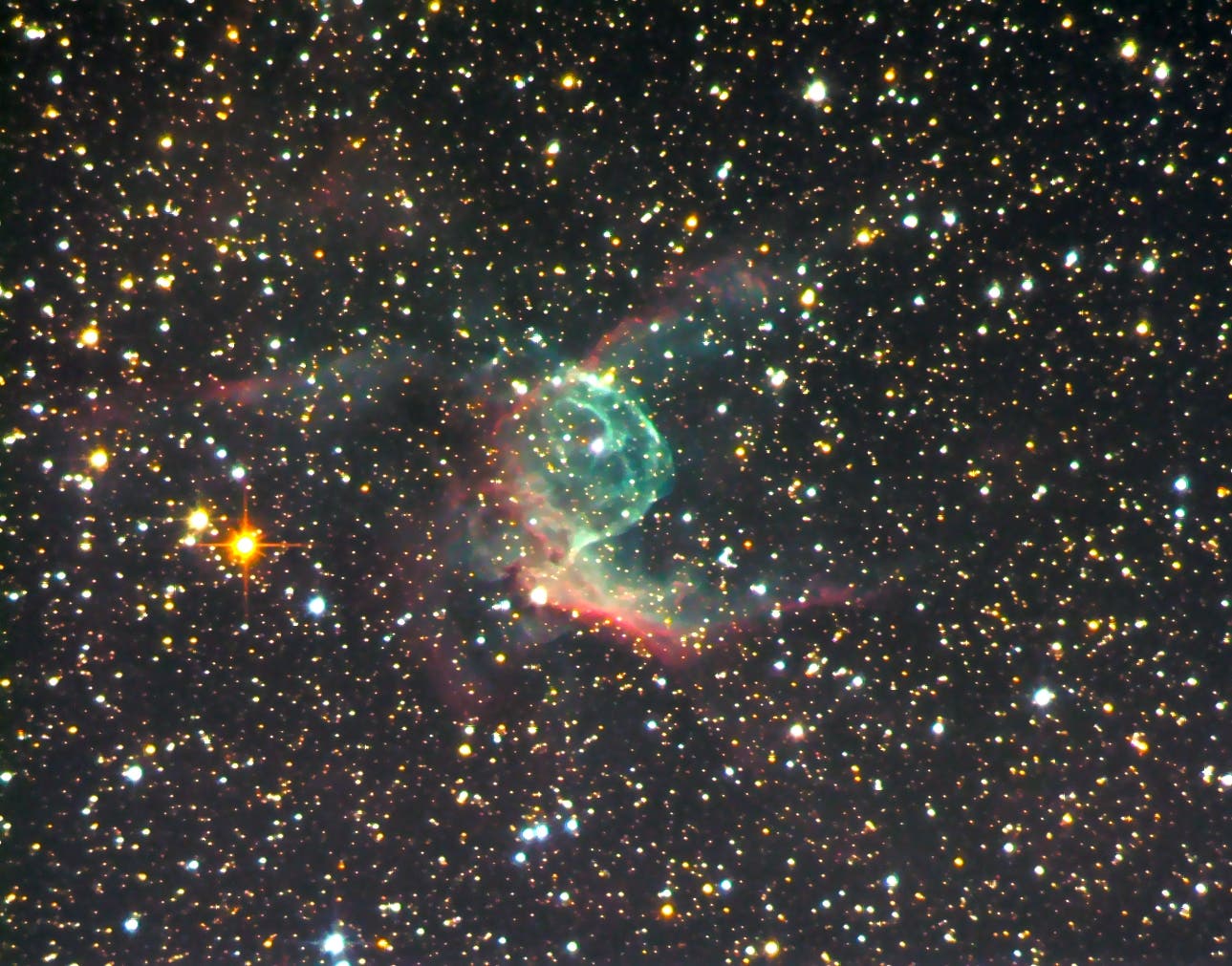 NGC 2359 – Thors Helm im Detail
