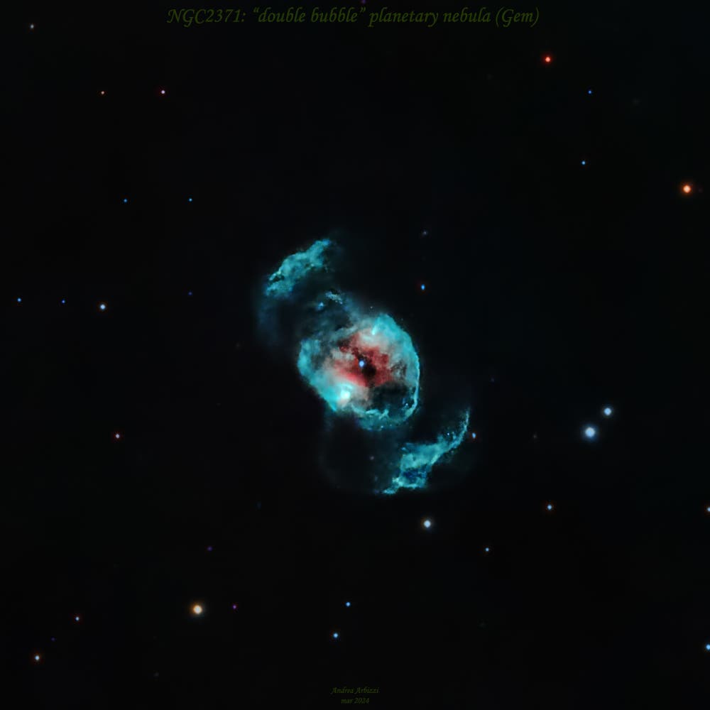 NGC 2371, die Doppelblase