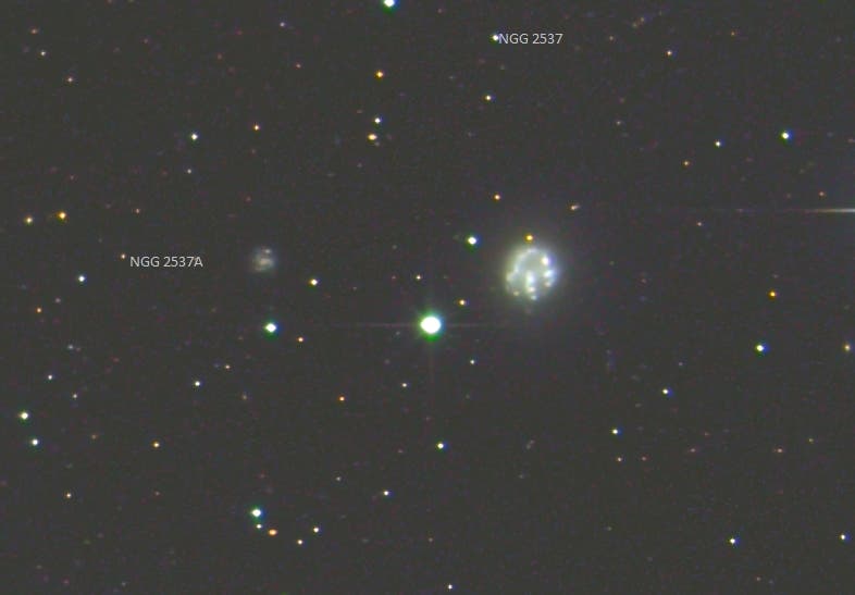 NGC 2537 (2) Detail