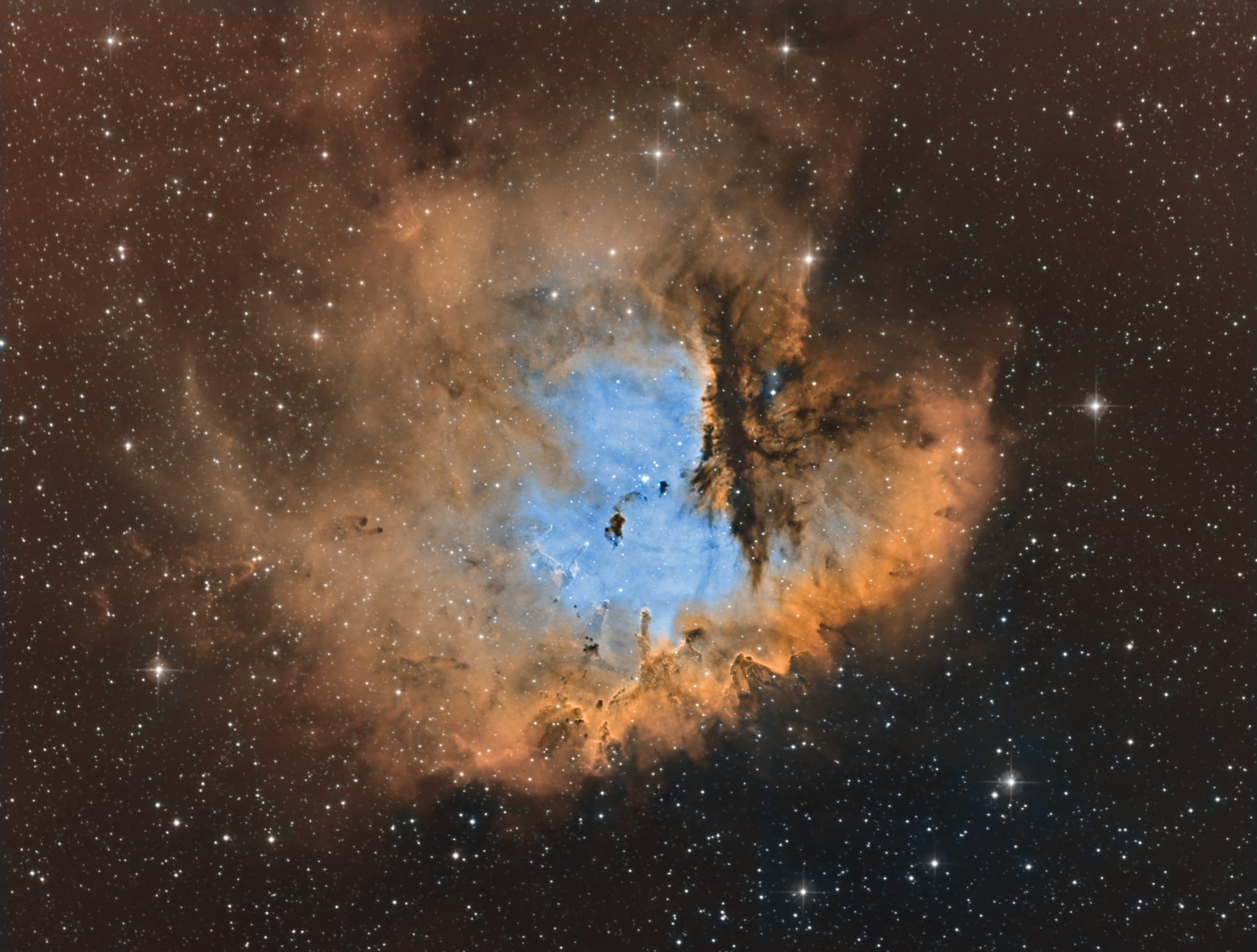 NGC 281 Pacman-Nebel Bicolor