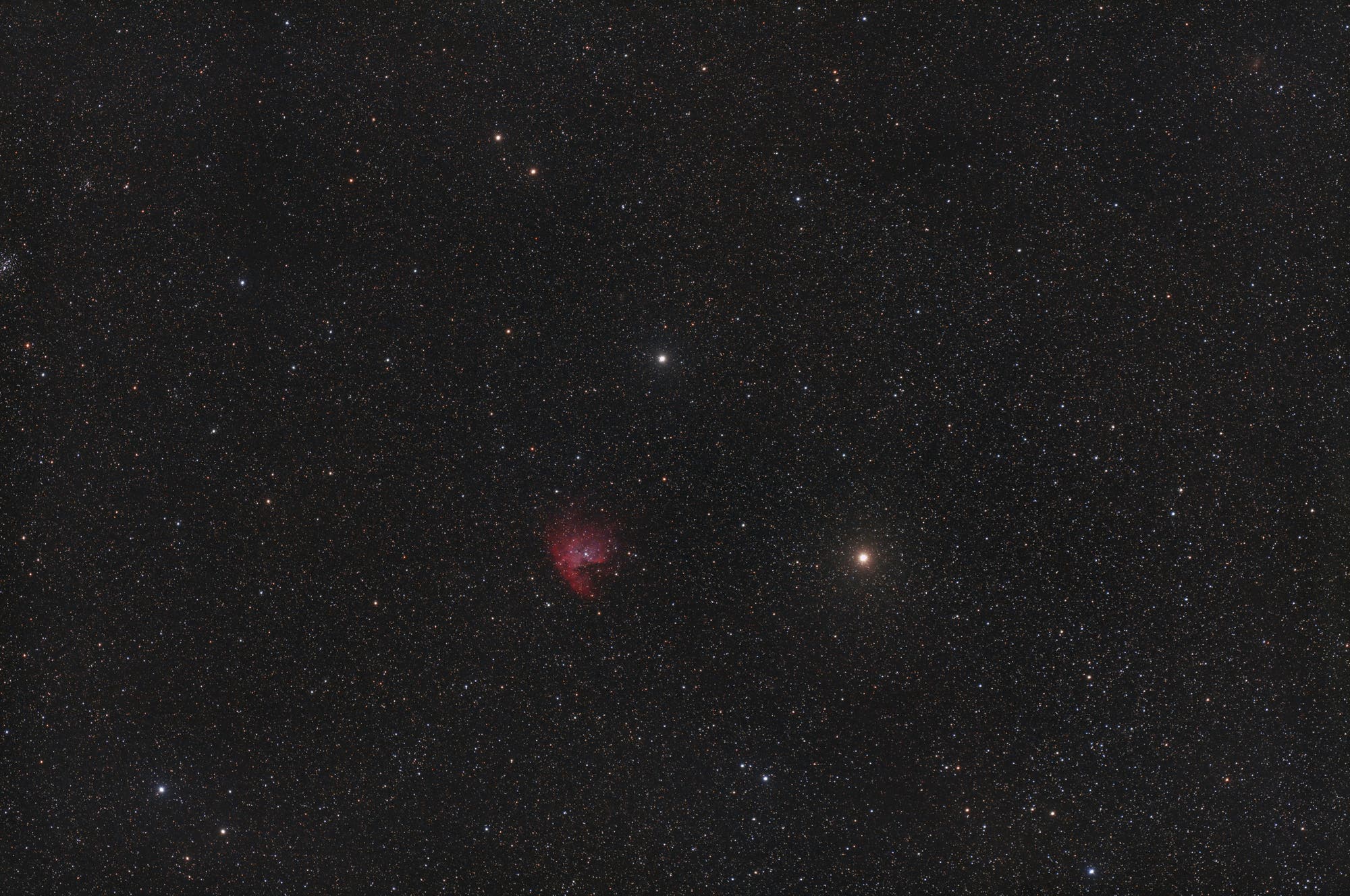 NGC 281 - Pacman-Nebel (Weitfeld)