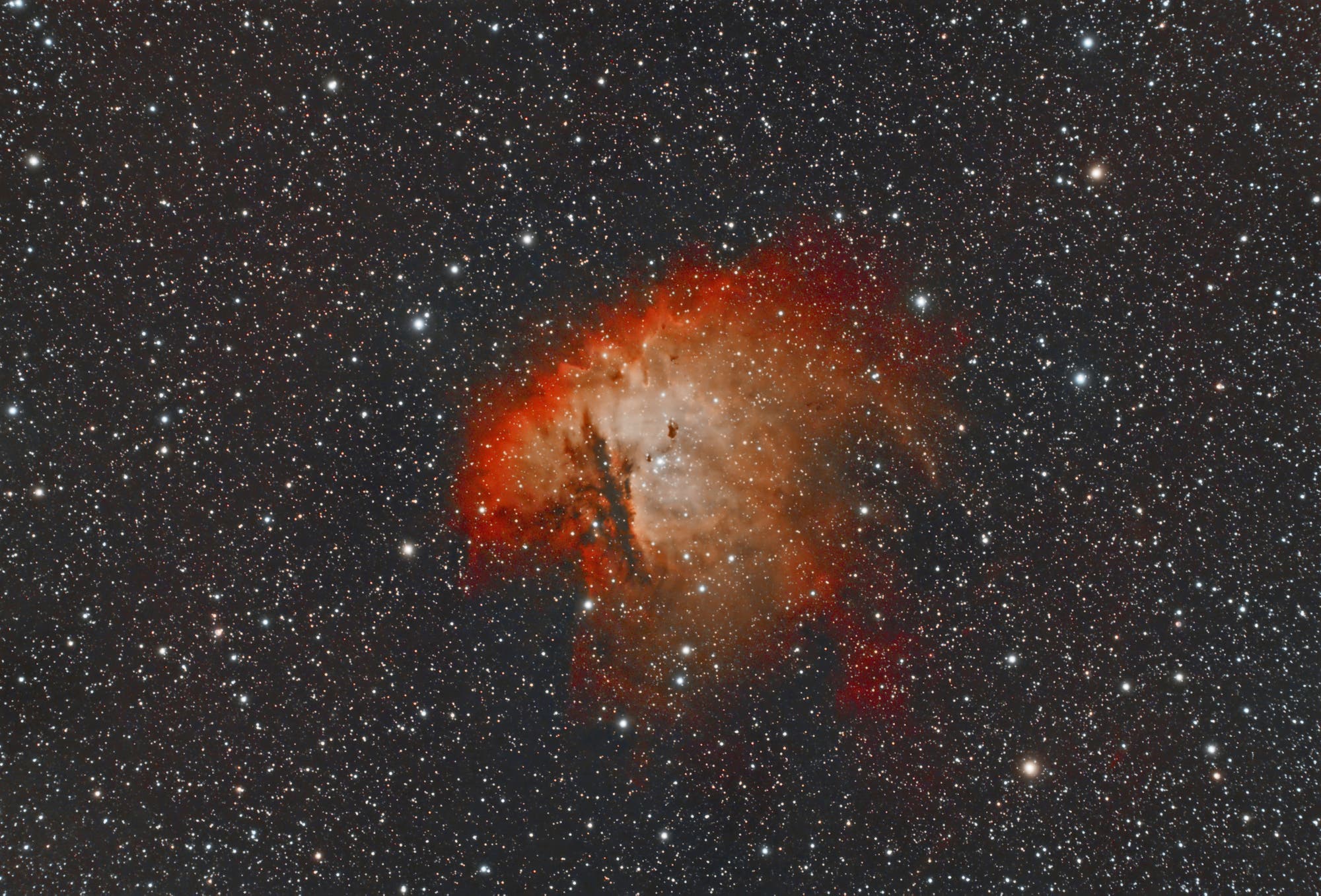 NGC 281 - Pacman-Nebel