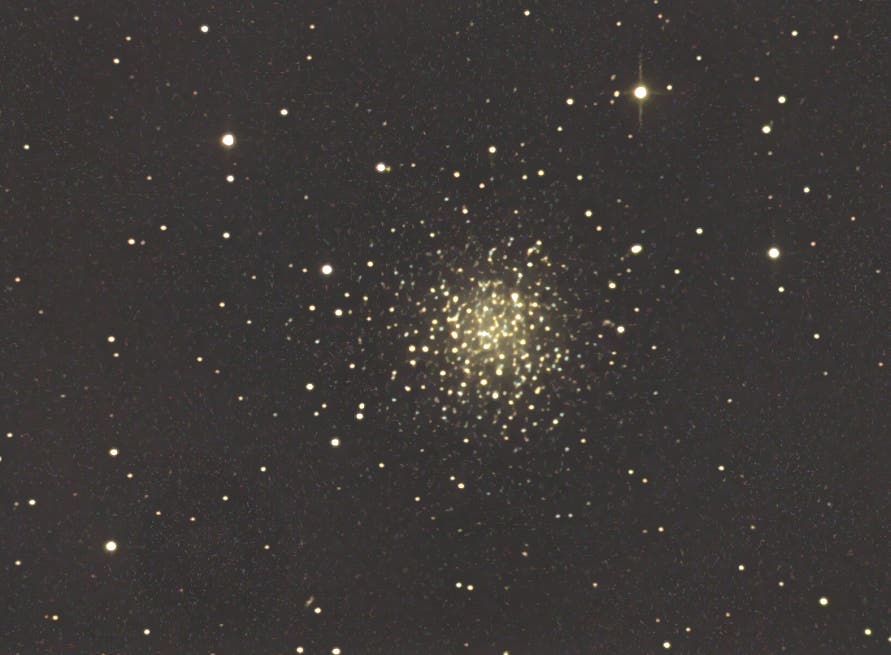 NGC 288  Kugelsternhaufen im Sternbild Bildhauer