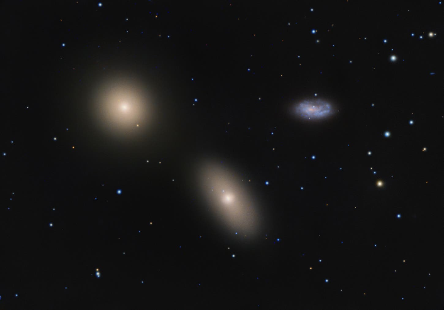 Elliptical galaxy Messier 105 