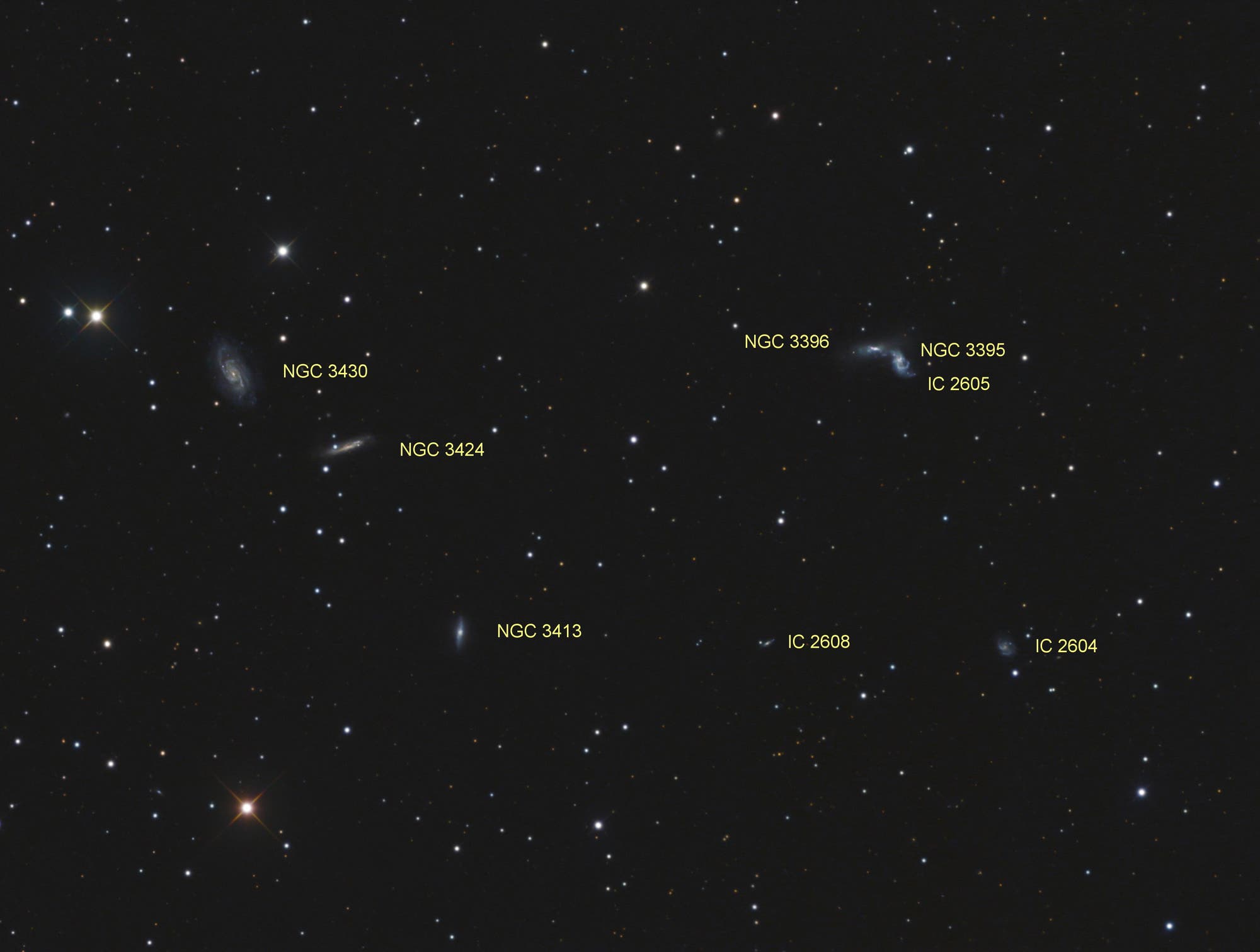 NGC 3430 (Objekte)