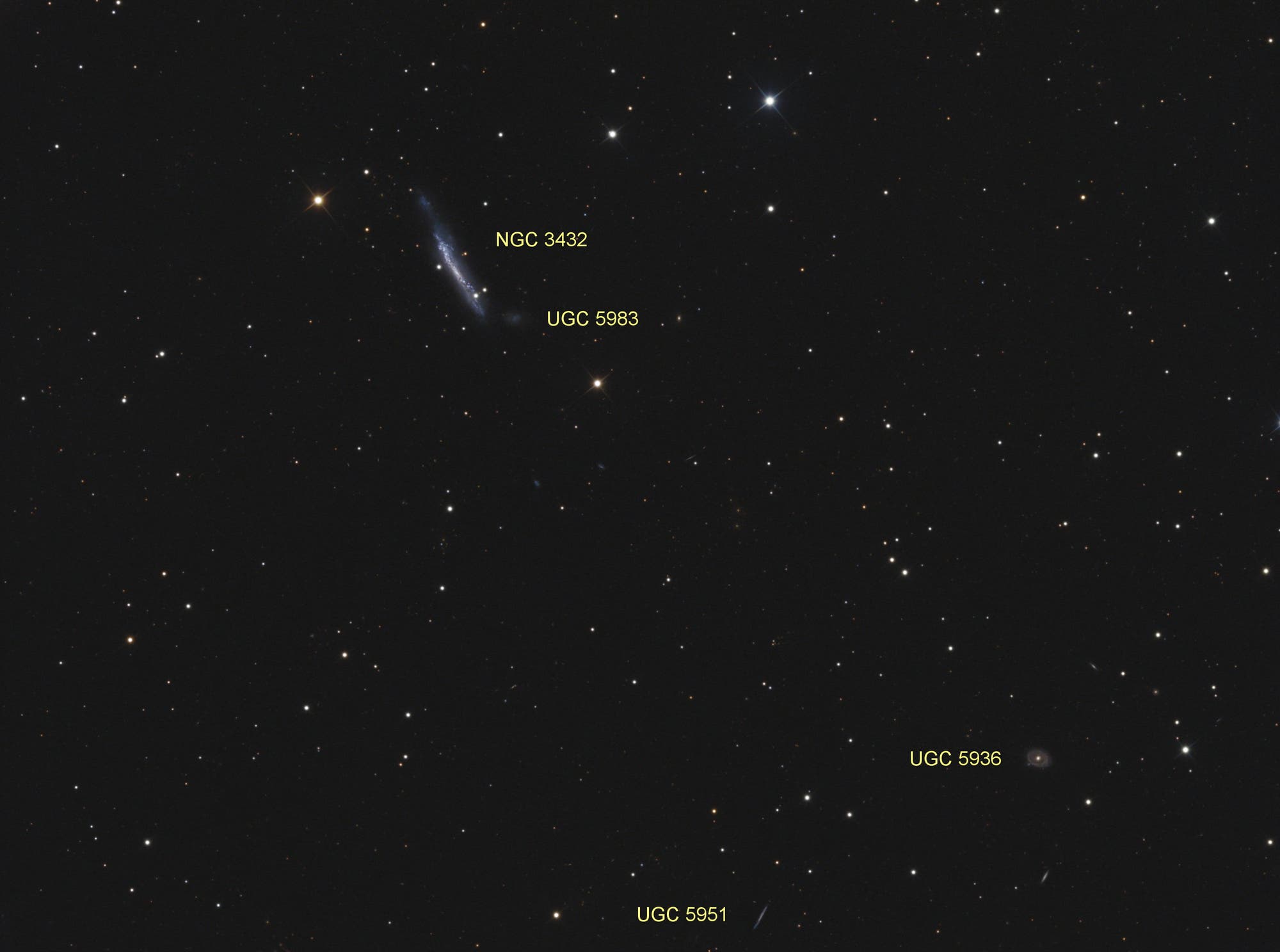 Arp 206 (Objekte)