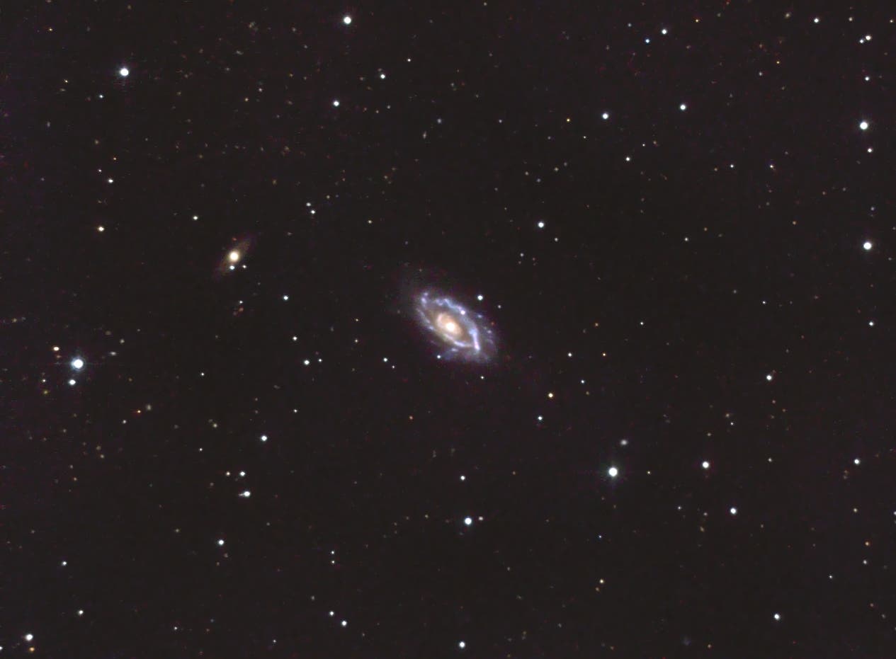 NGC 3646: Nördliche Wagenrad-Galaxie im Sternbild Großer Löwe