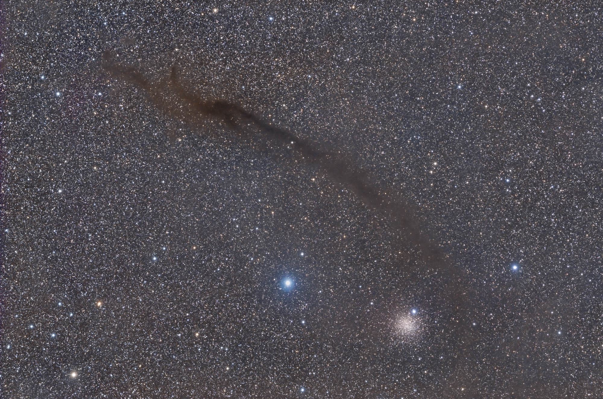 Der Doodad-Dunkelnebel und NGC 4372