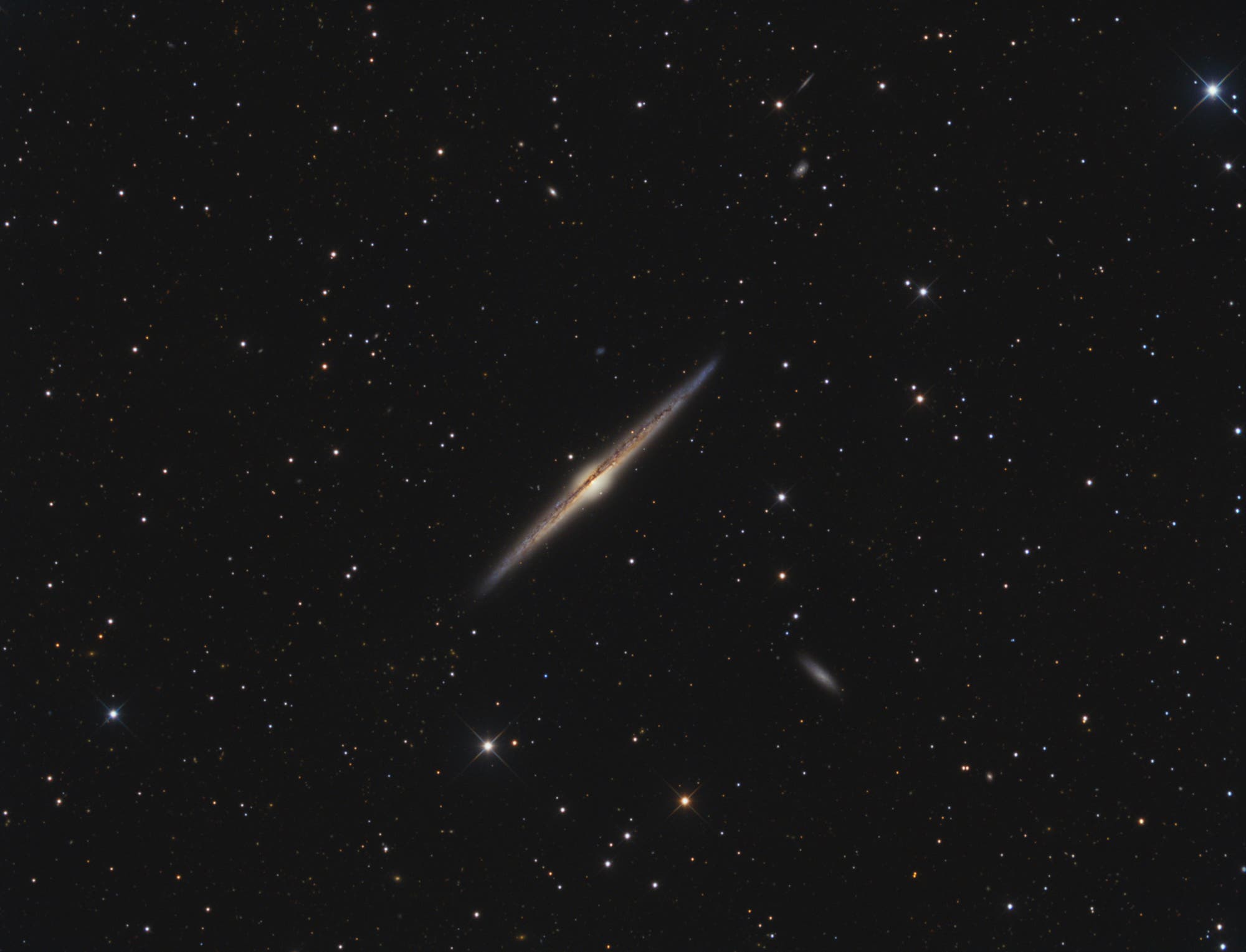NGC 4565, die Nadel-Galaxie