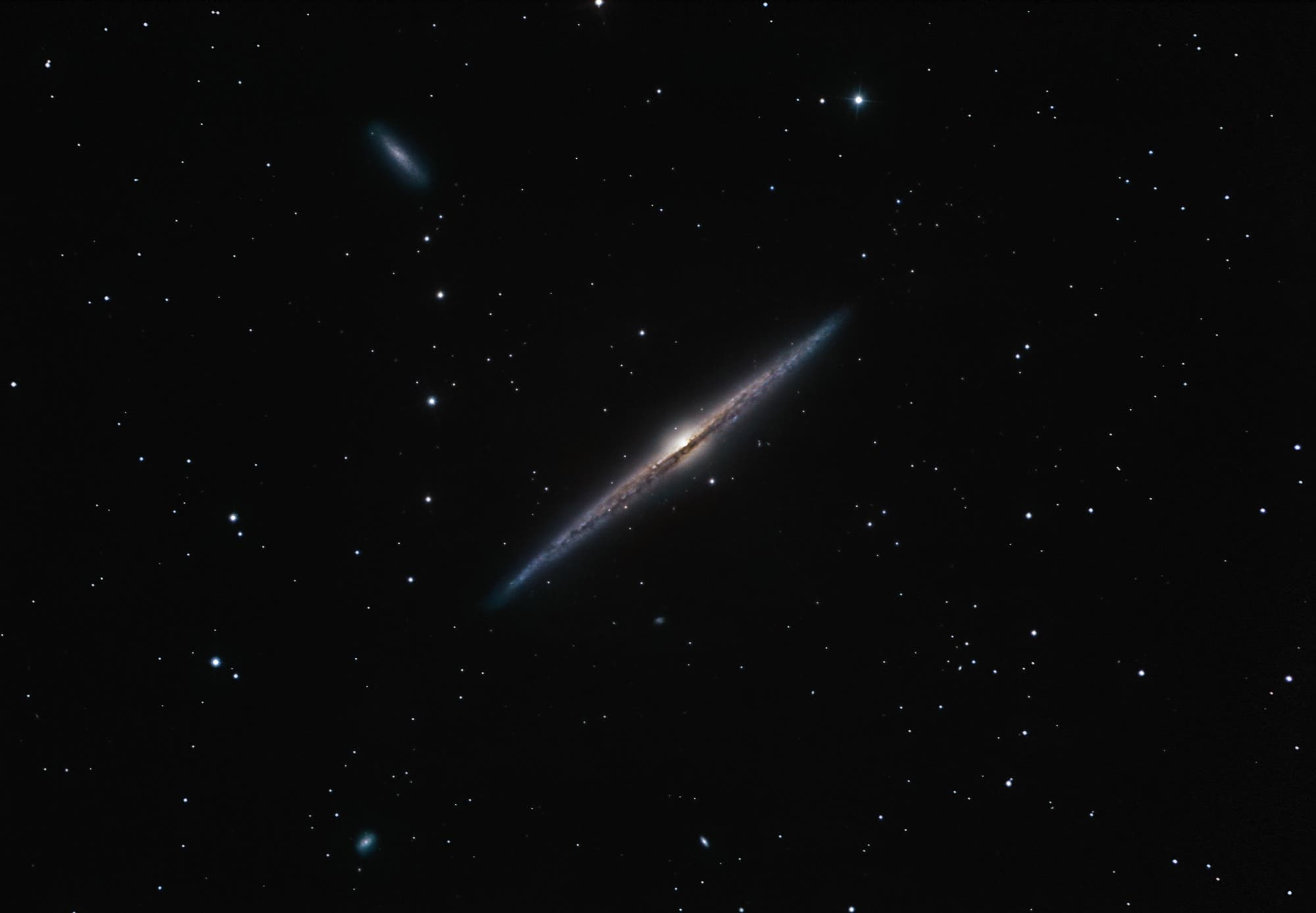 Galaxie in Kantenstellung: NGC4565