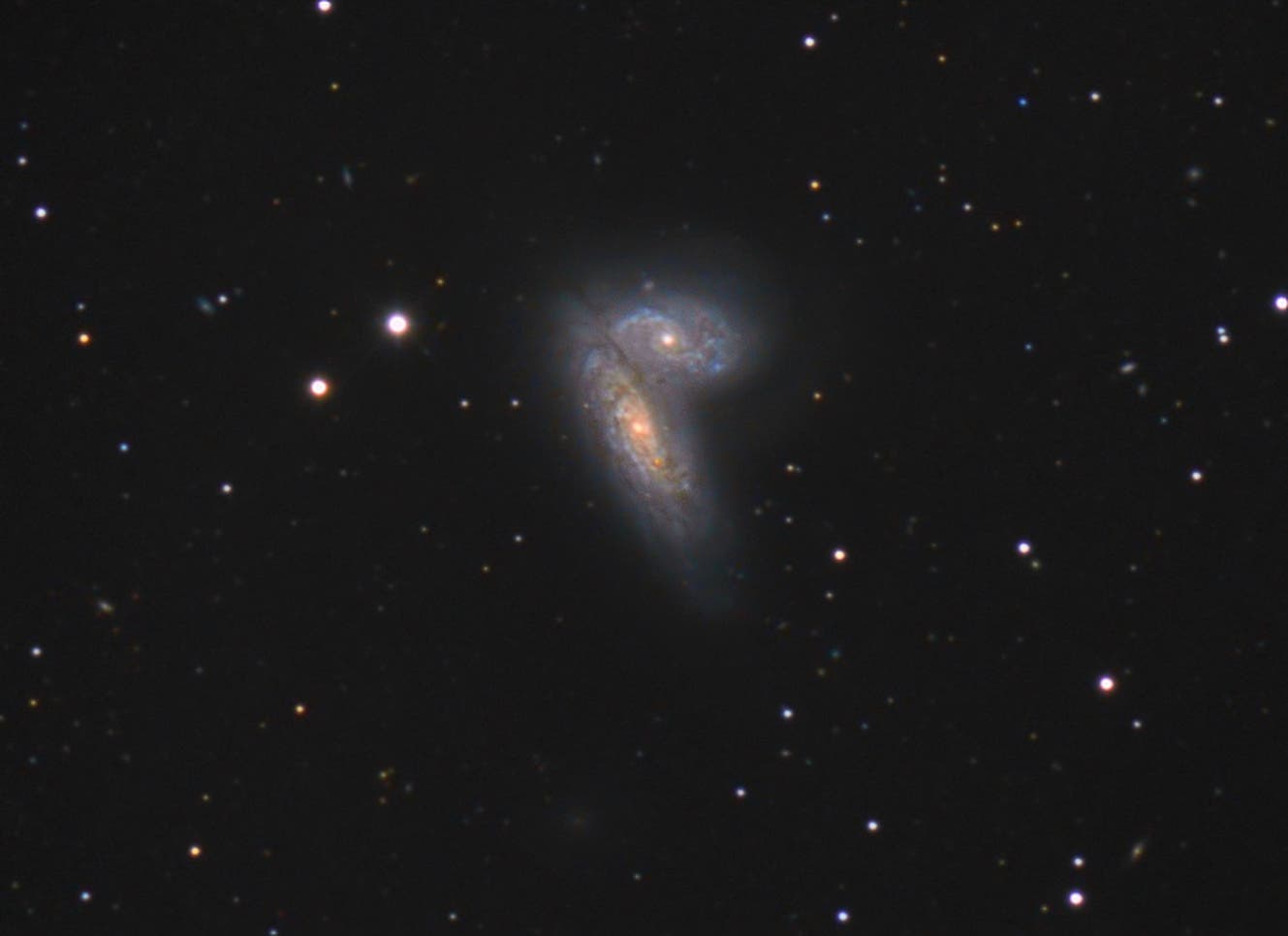 NGC 4567 / 4568, Siamesische Zwillinge