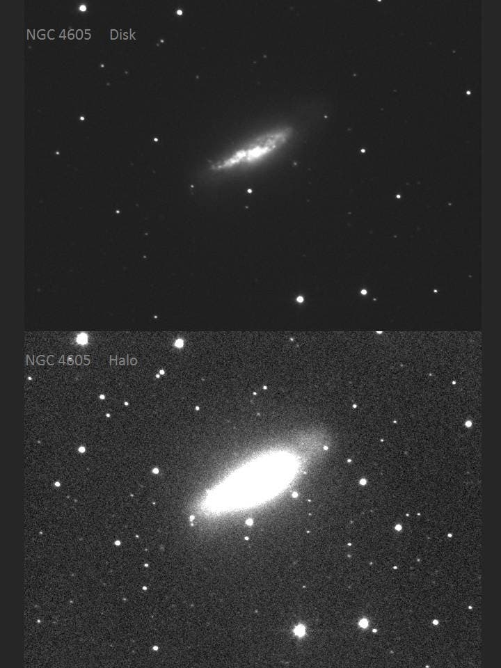 NGC 4605 in Ursa Major (Ergänzung)