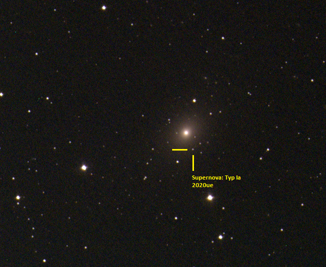NGC4636 - Supernova Typ Ia ->2020ue (19 Mar 2020) - EAA 