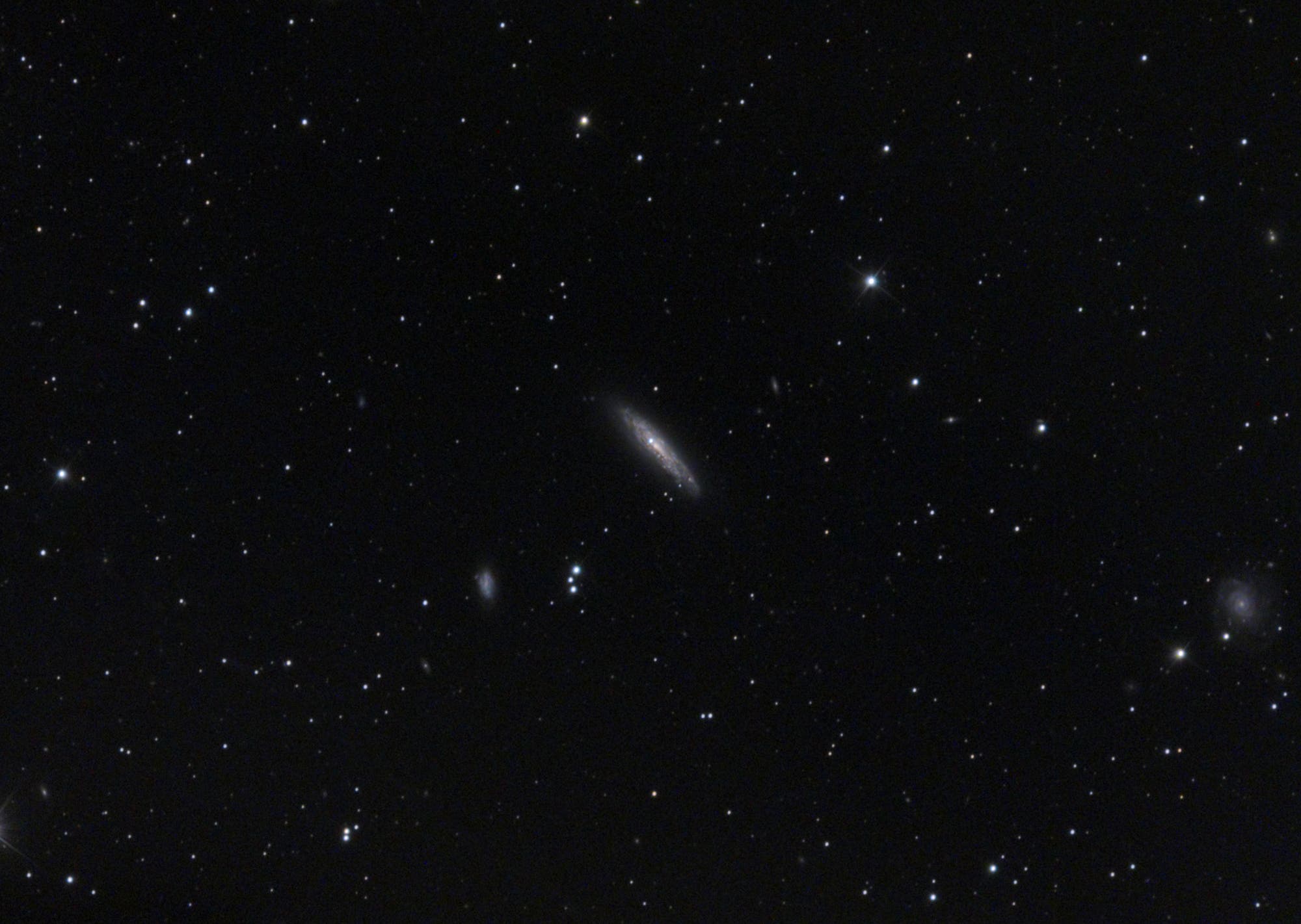 NGC 4666 mit Supernova ASASSN-14lp