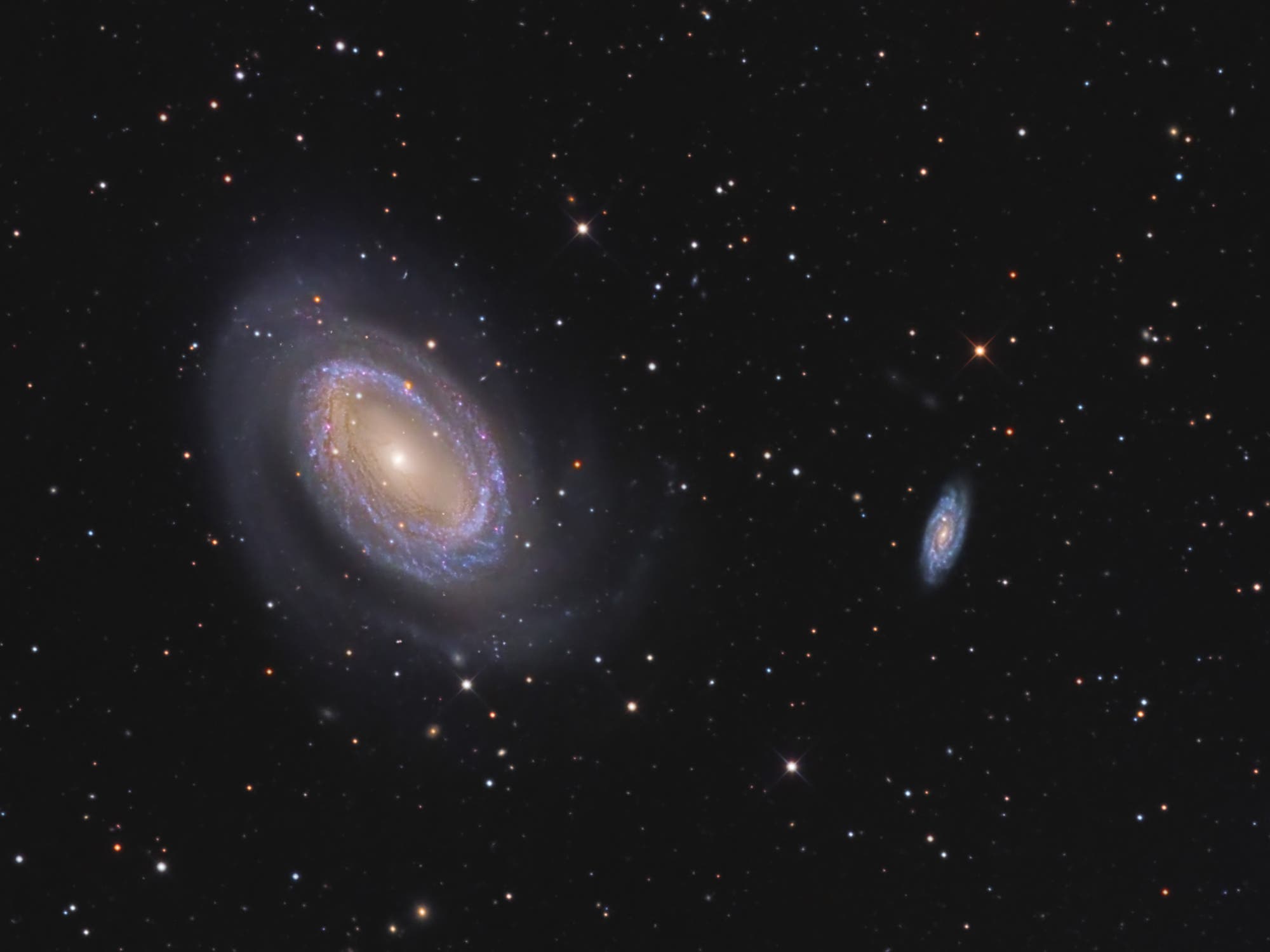 NGC 4725 / NGC 4712