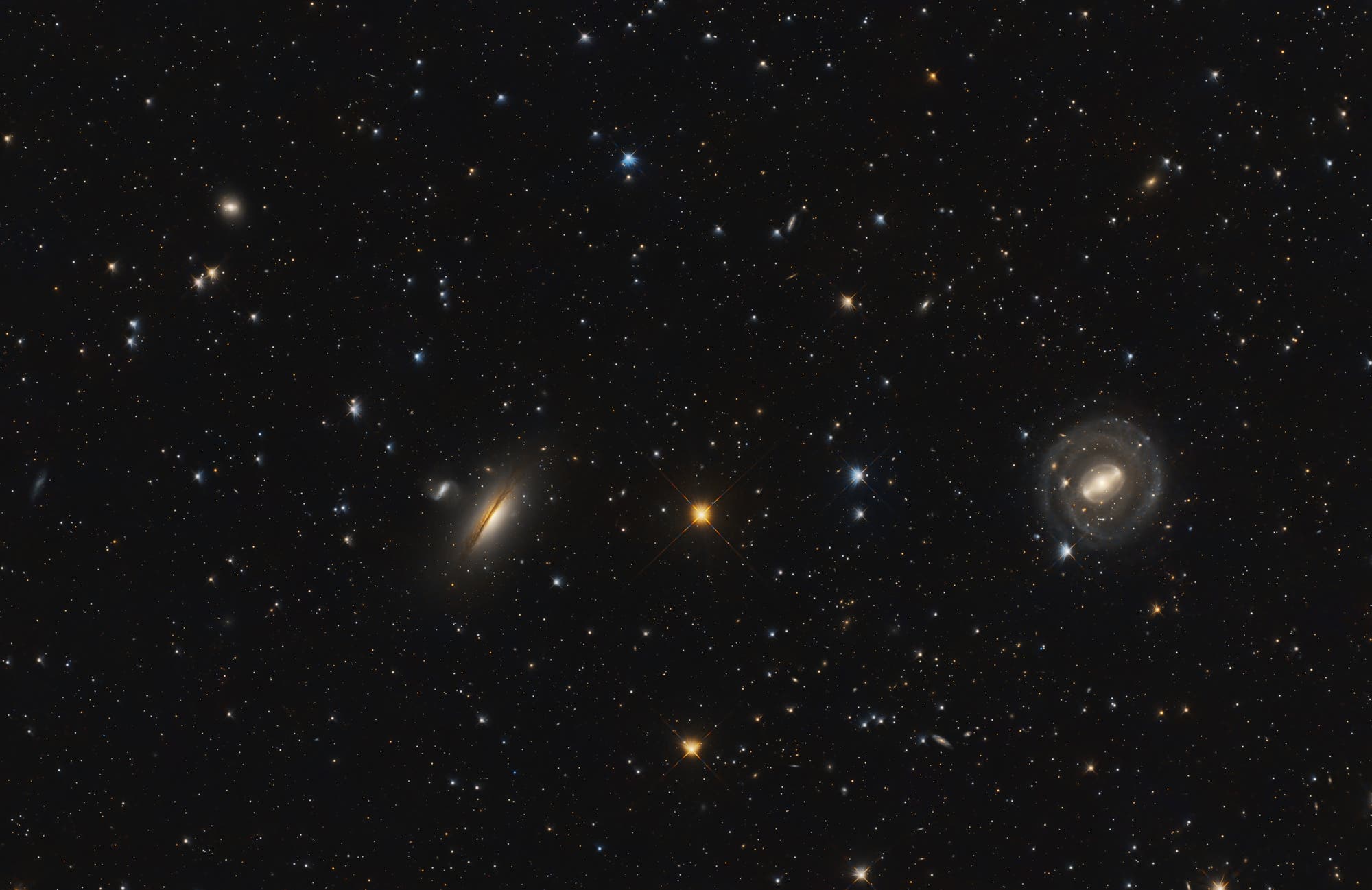 NGC 5078 und NGC 5101