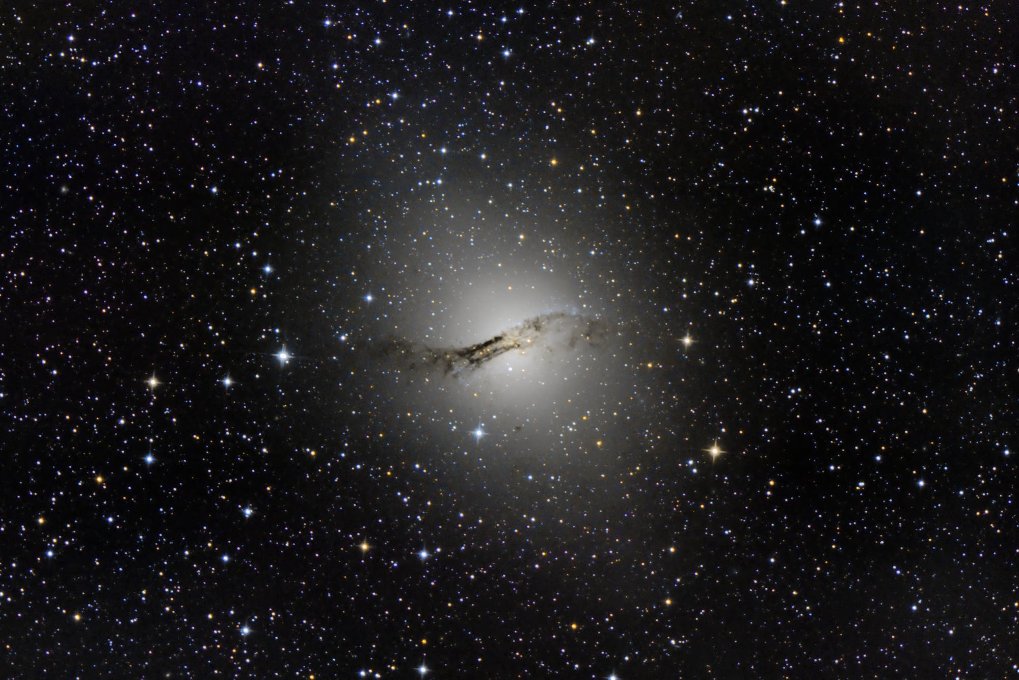 NGC5128 - Centaurus A, die Radiogalaxie