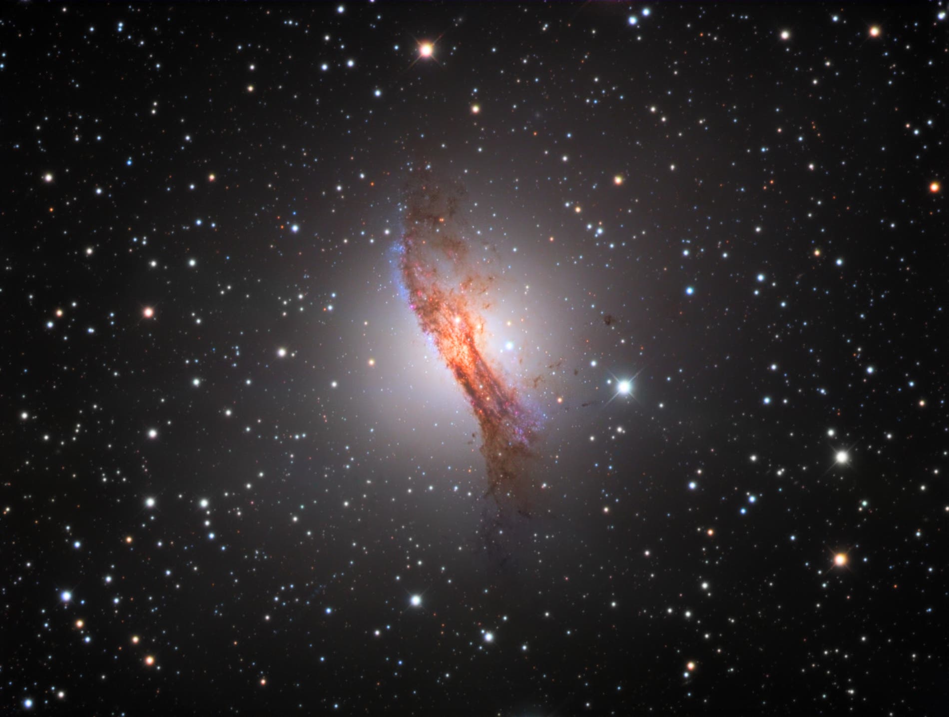A Close View of Centaurus A, NGC5128 