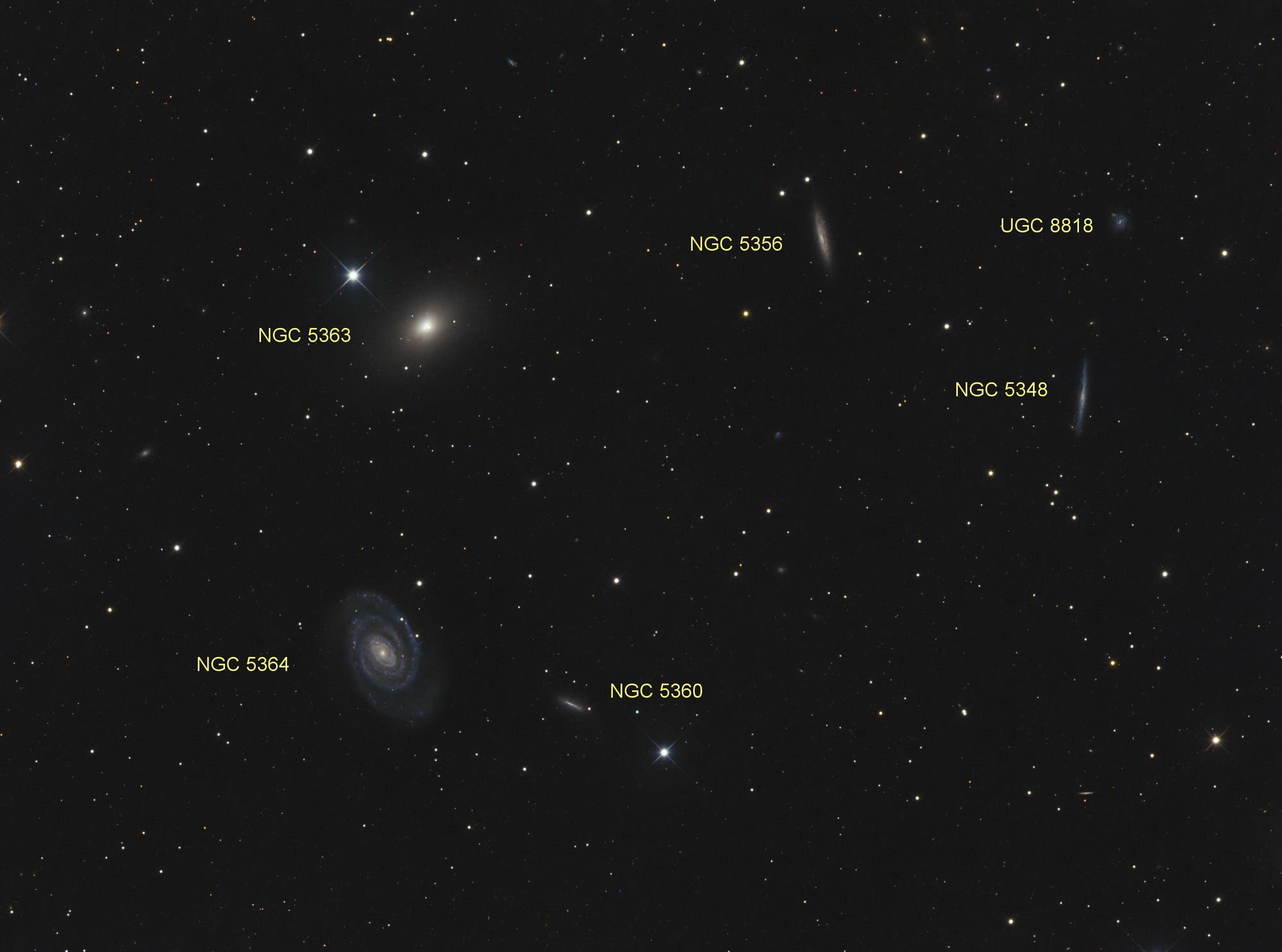 NGC 5363 und NGC 5364 (Objekte)