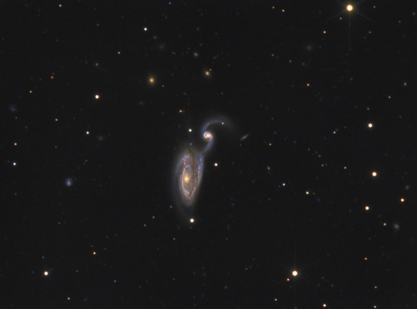 Arp 84 (NGC 5394/5395)