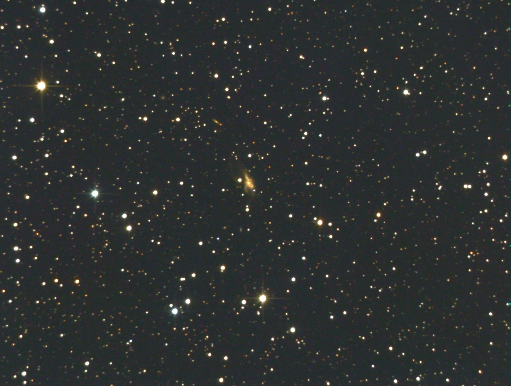 NGC 6240  "Starfish Galaxy" in Ophiuchus