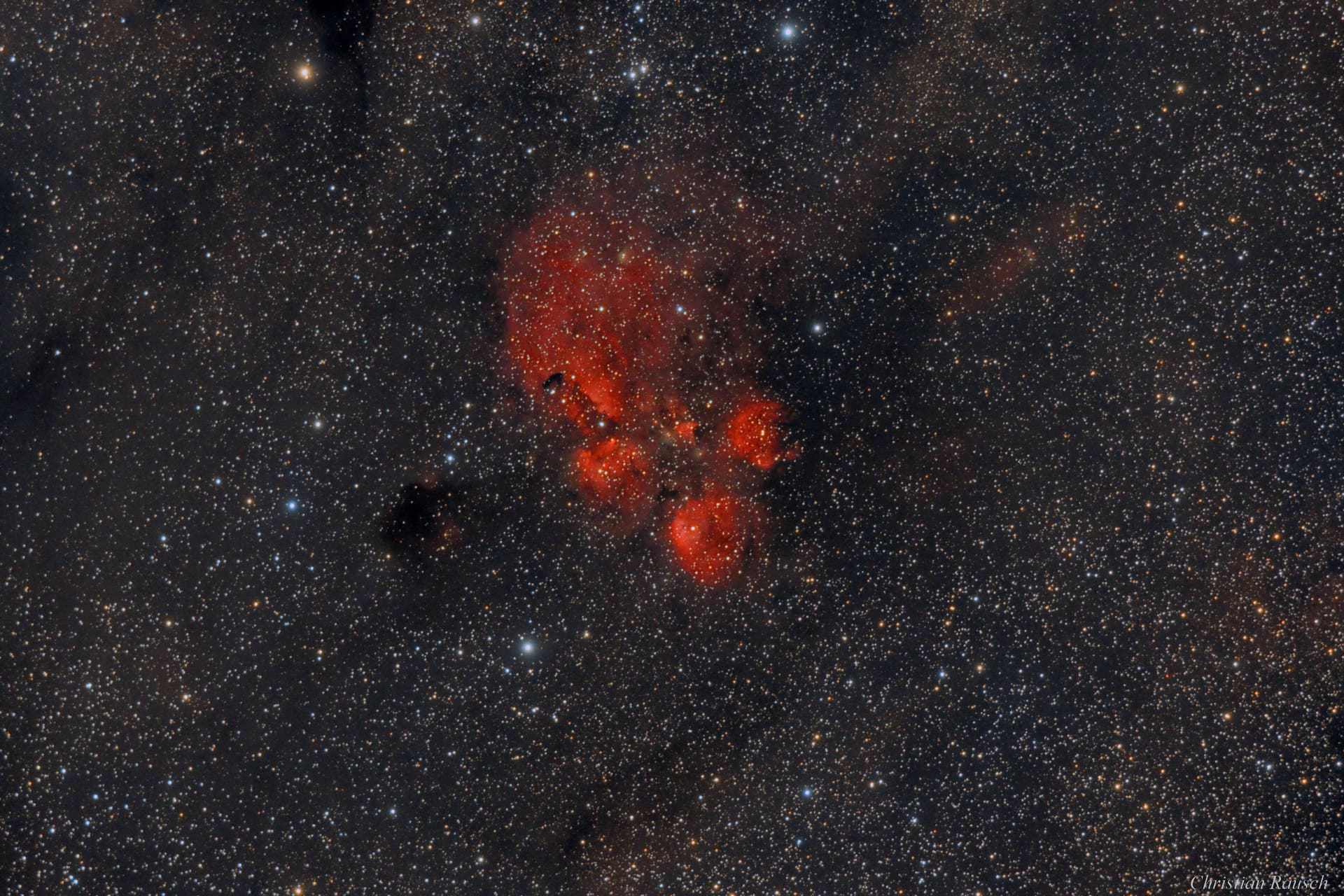 NGC 6334 - Katzenpfoten-Nebel