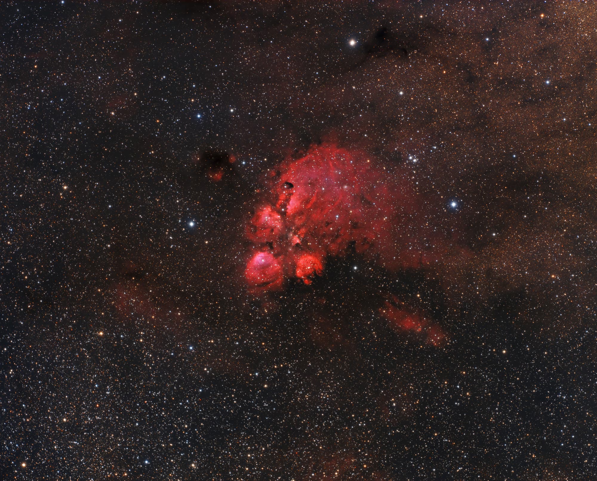 Katzenpfotennebel NGC 6334