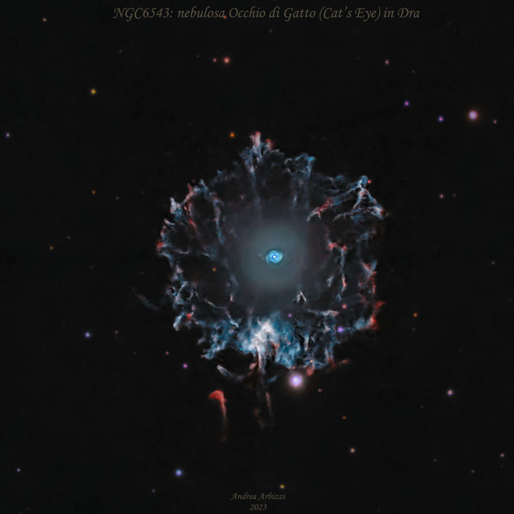 NGC 6543: the »Cat's Eye« nebula