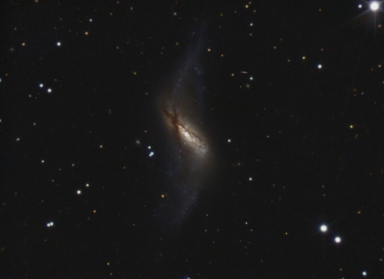 NGC 660 Polarring-Galaxie