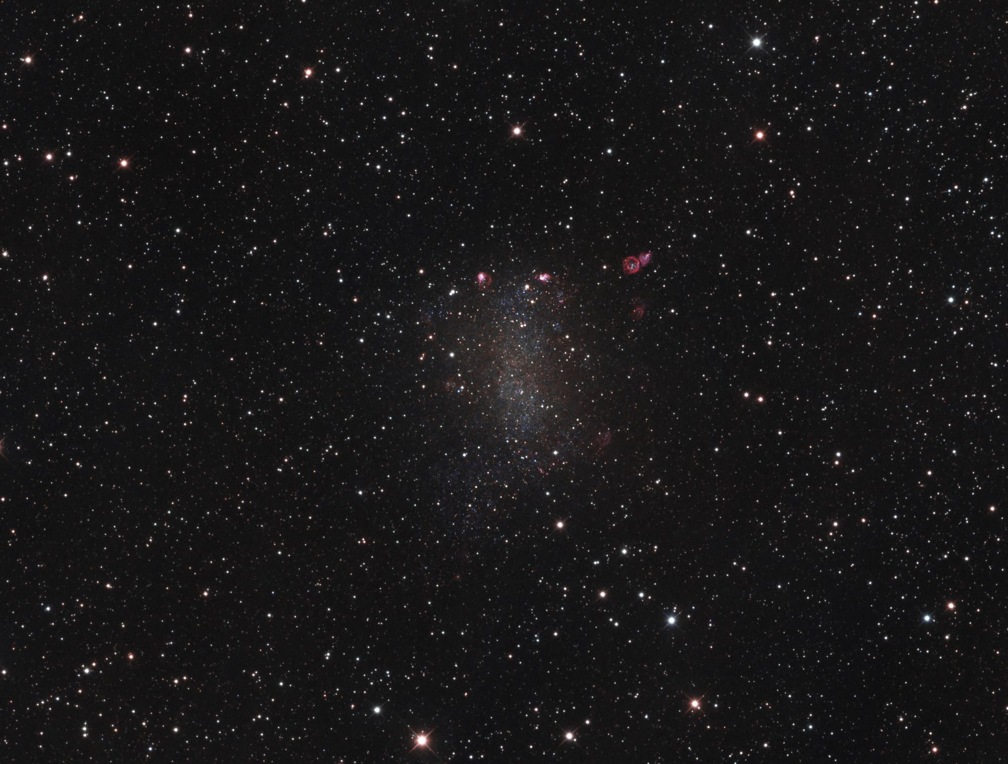 NGC 6822 - Barnards Galaxie